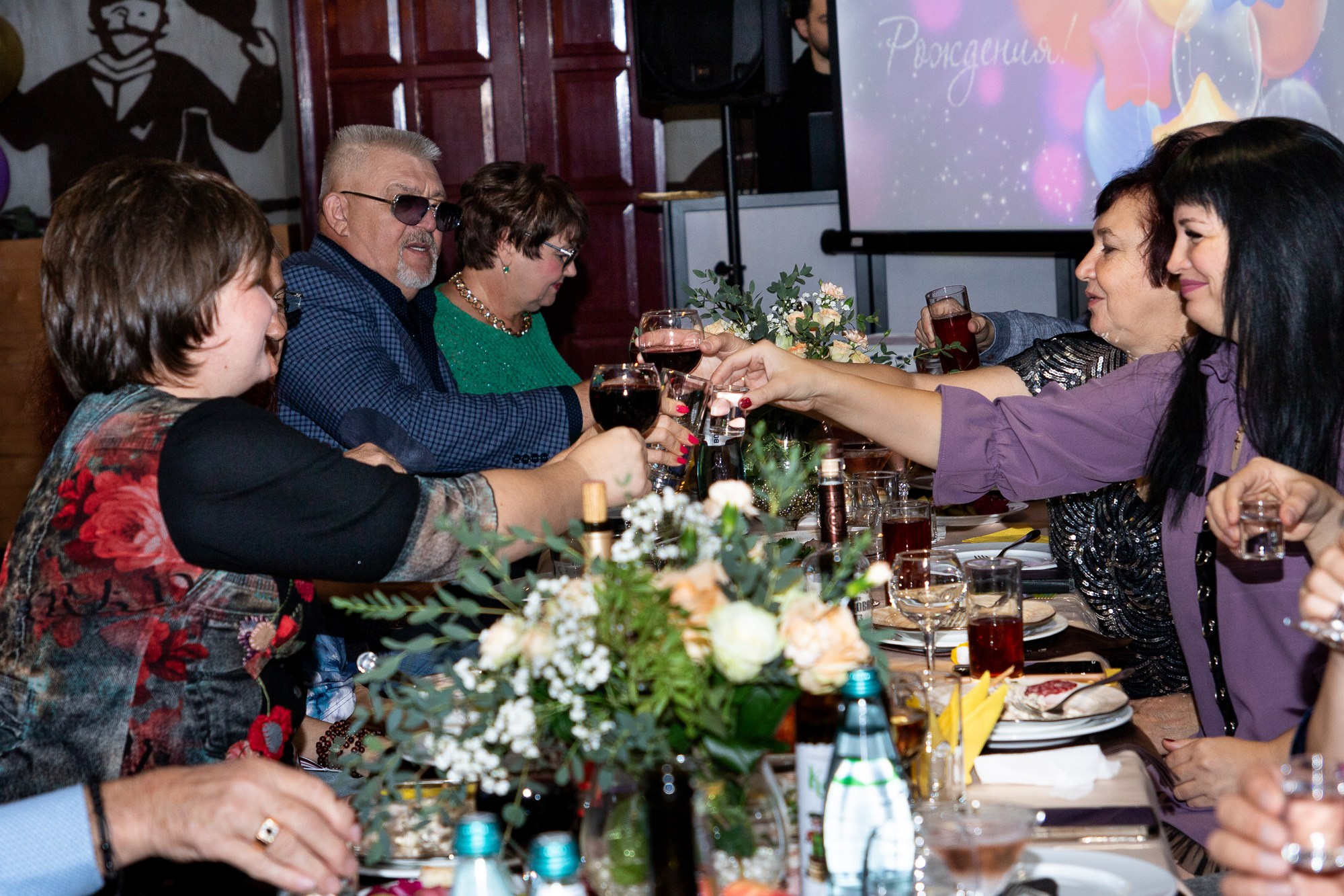 Юбилей. Ресторан у Ханумы. Фотограф в Самаре Алексей Головачёв