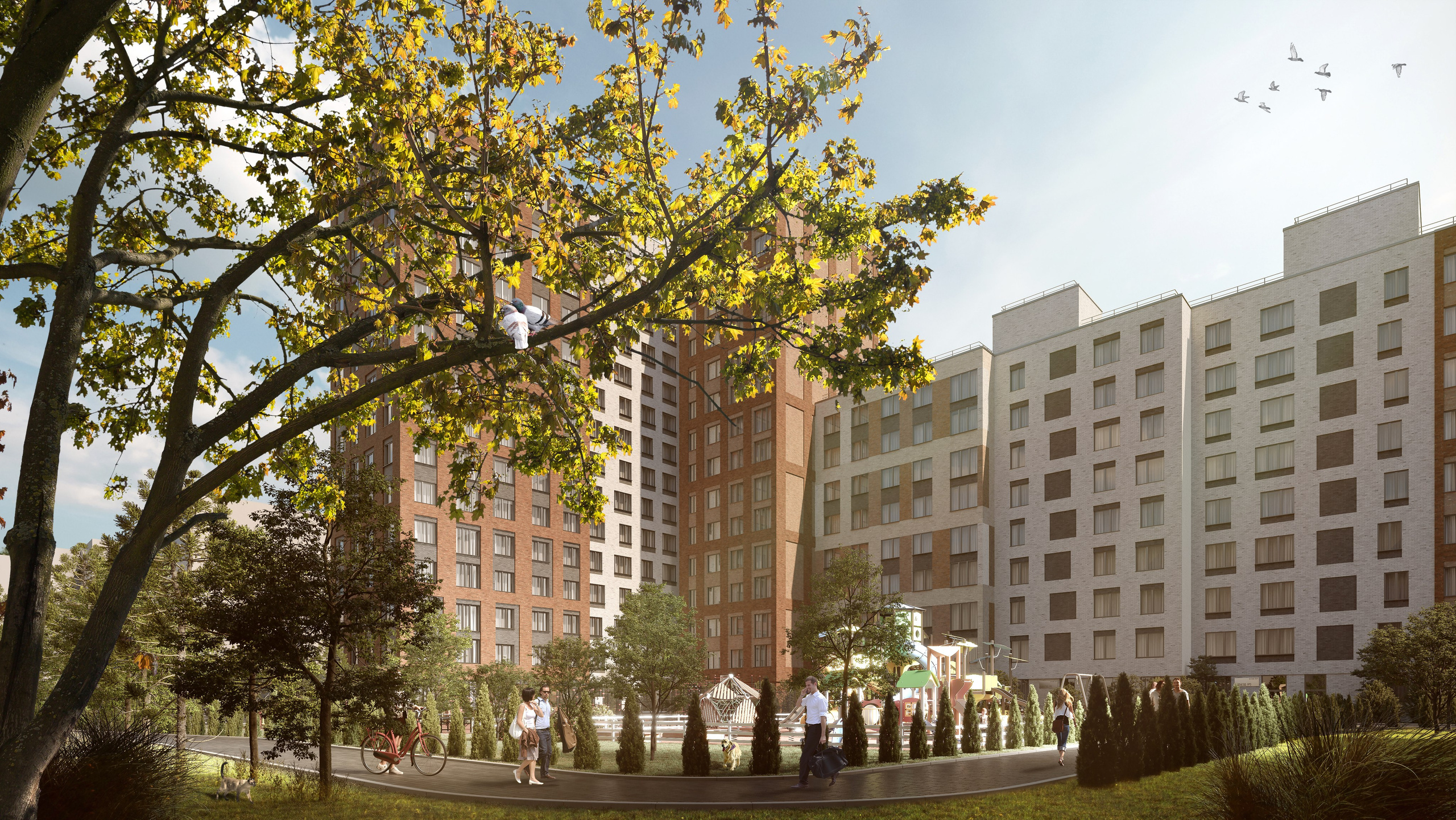 3D-визуализация жилого комплекса в Туле. 3Д Визуализация Интерьера и Архитектуры