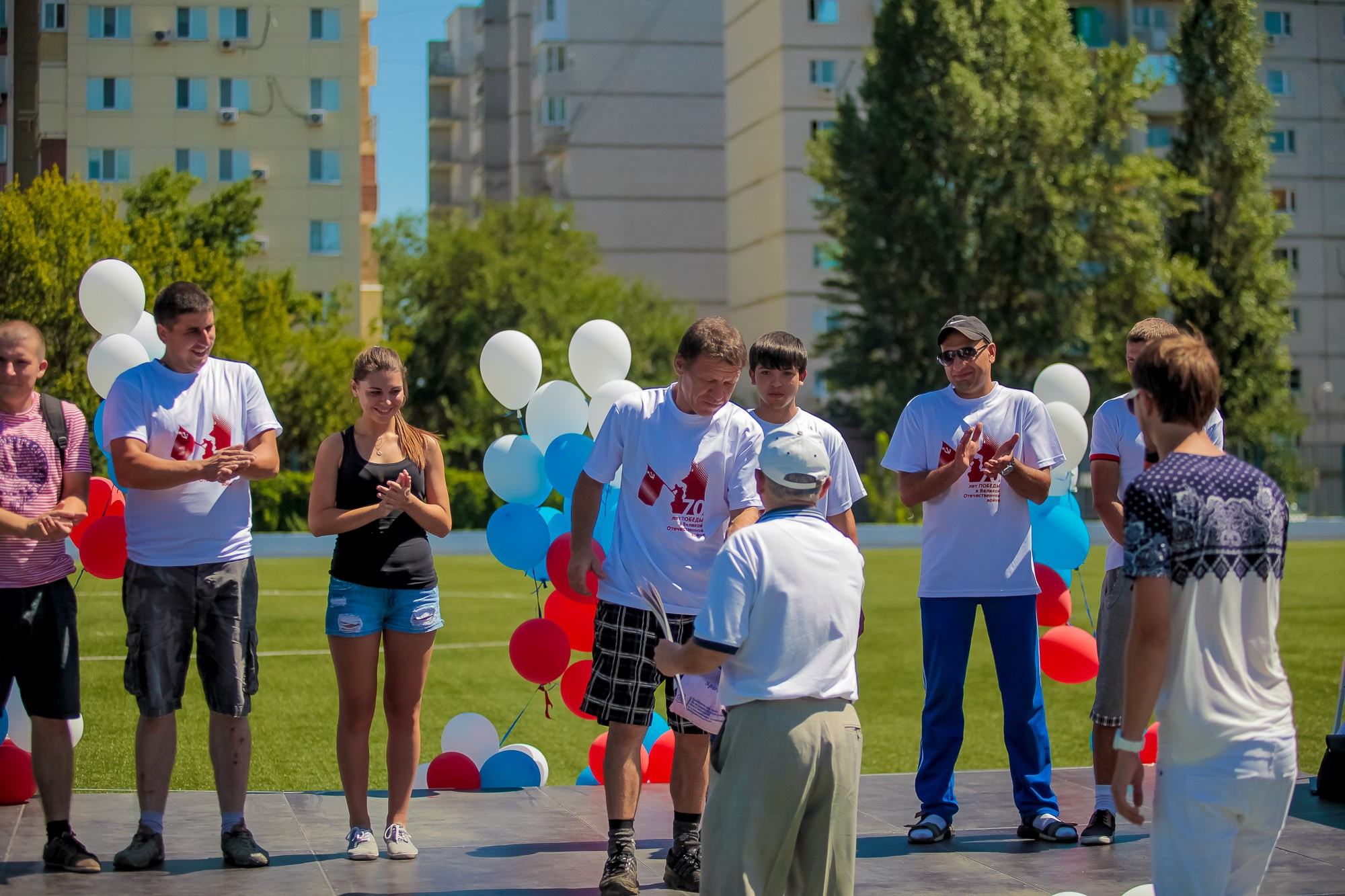 День Физкульт. Максим Матвийченко и Виктория Басова профессионалы своего дела