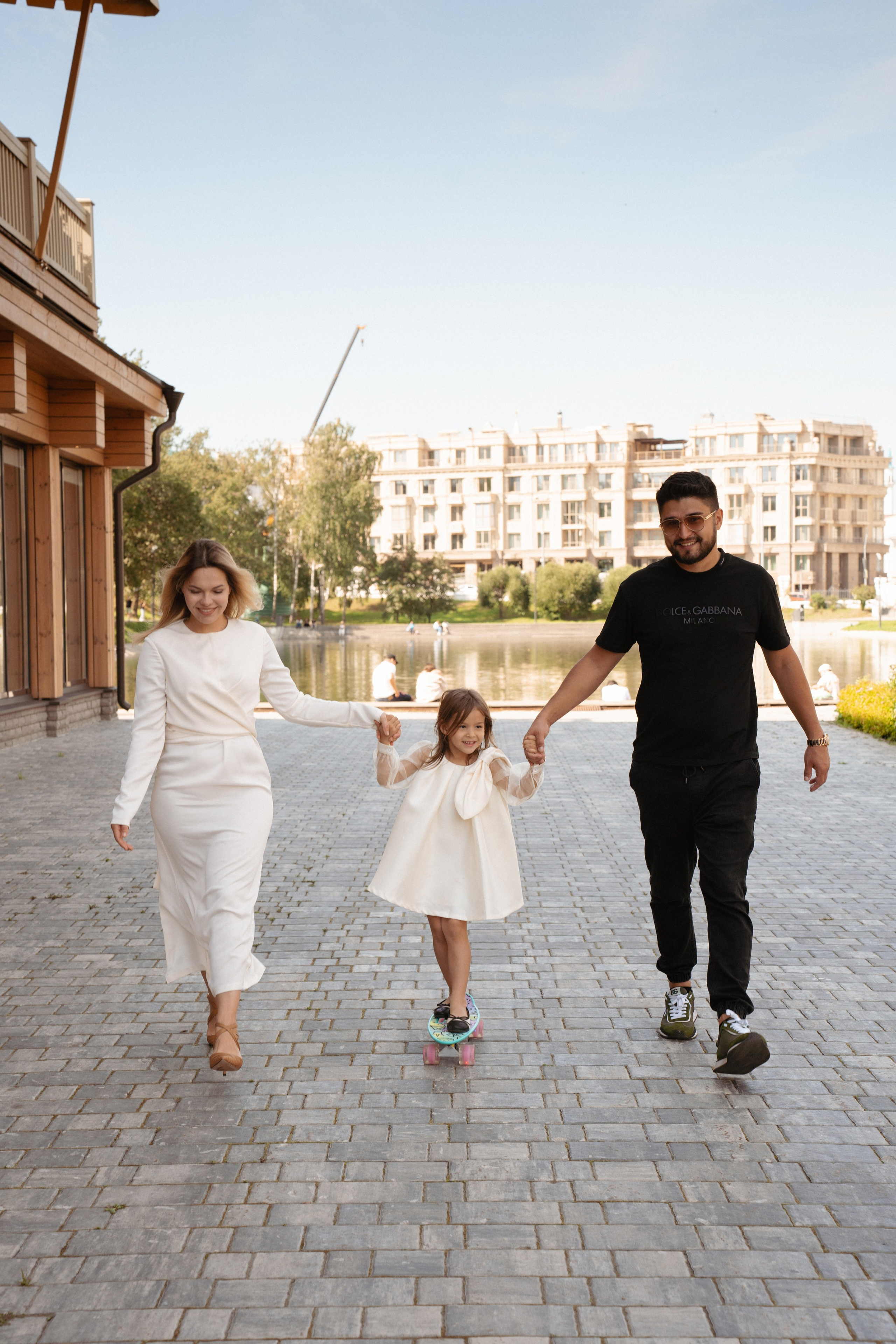 семейная фотосессия на Черном озере Казань