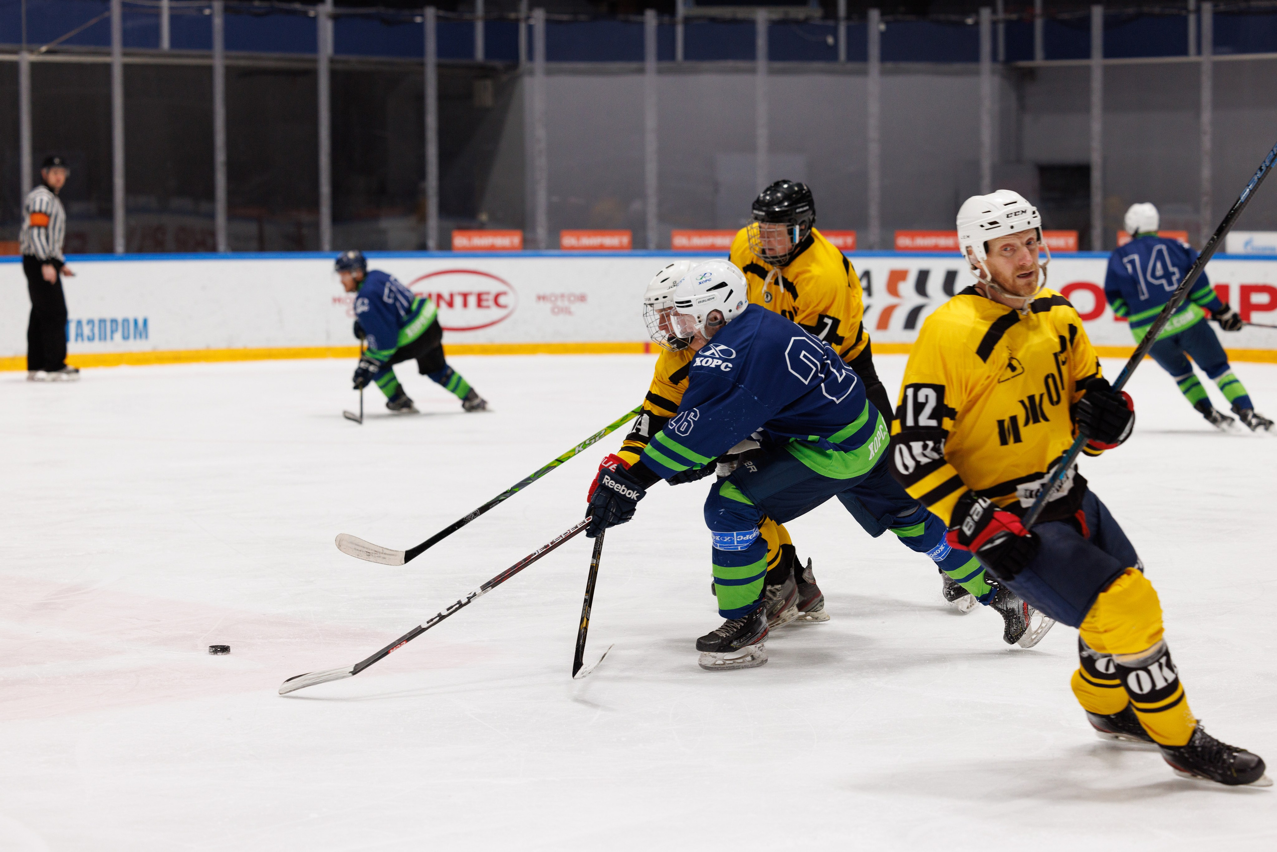 НХЛ (40+) Ижорец — Хорс 3-3. Фотограф Александр Заломаев
