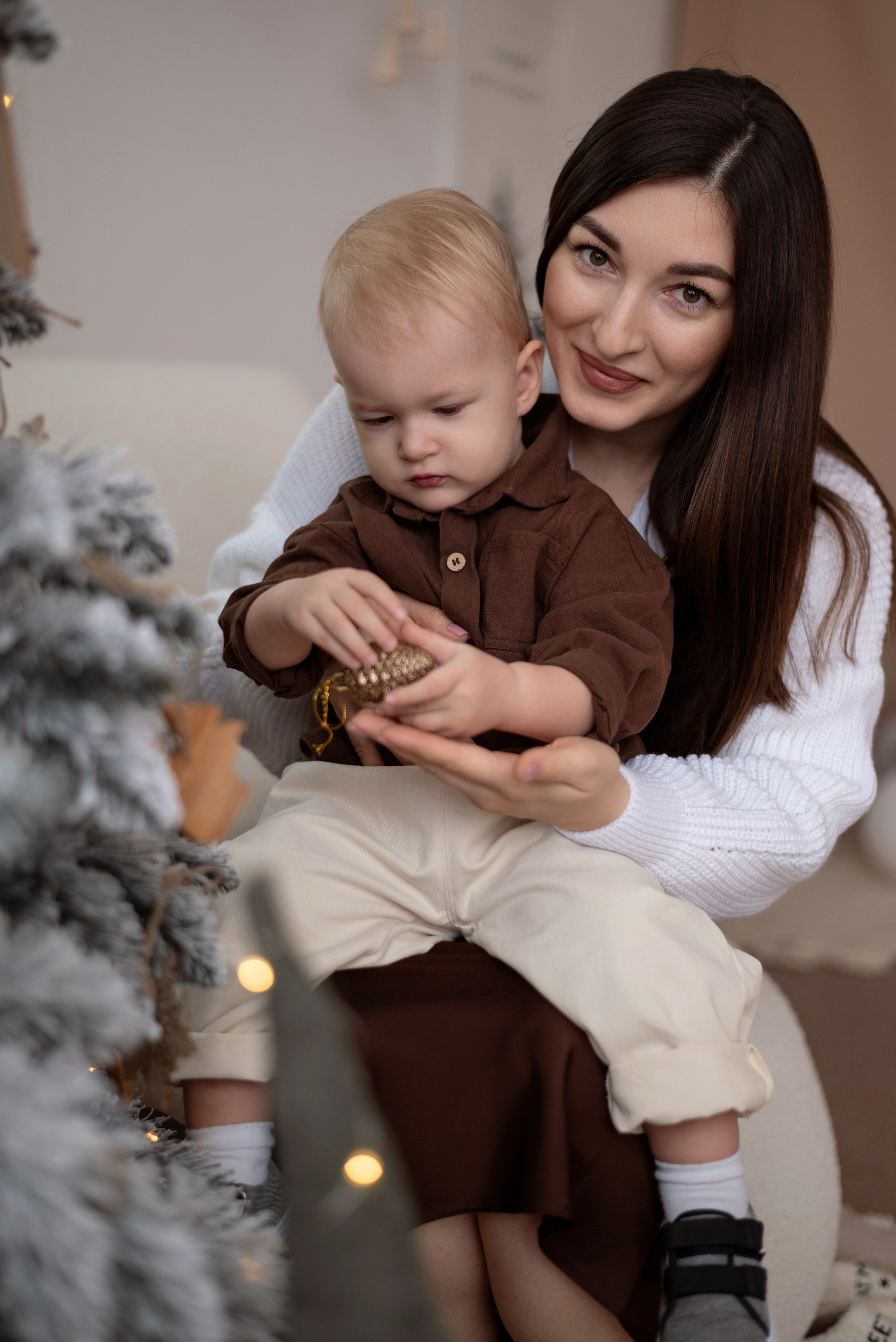 Саша и Катя в студии «Вдохновение»