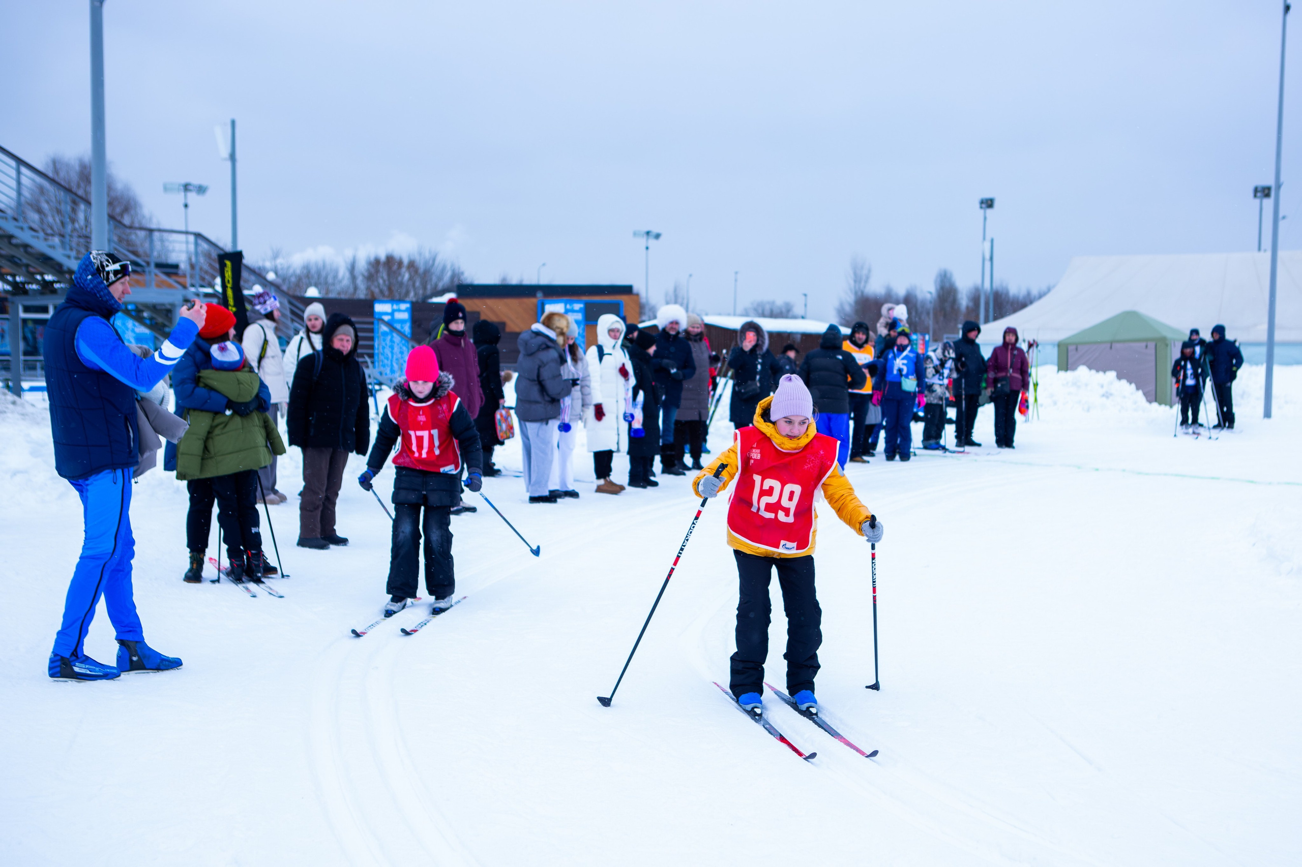 Лыжные гонки «Объединенные спортом». Репортажный, семейный, свадебный, портретный фотограф