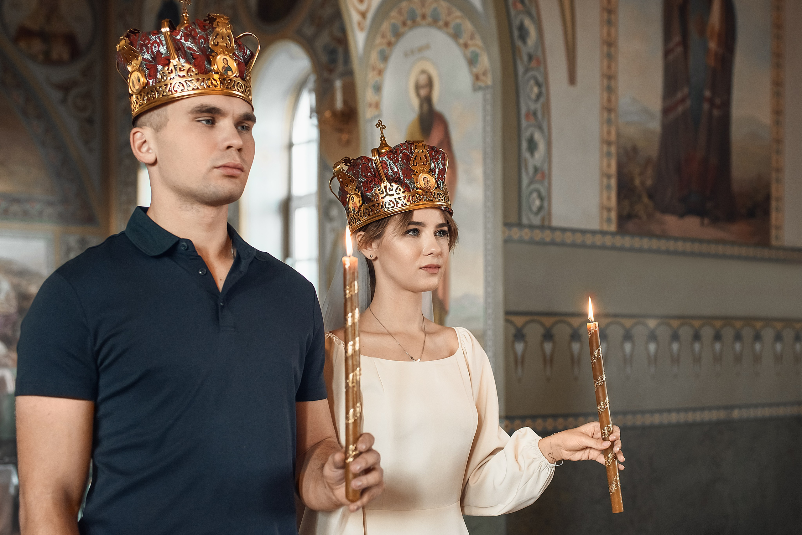 Венчание в храме Иоанна Богослова. Церковный фотограф на Таинство Крещения и Венчания в Оренбурге и Оренбургской области Екатерина Белкина