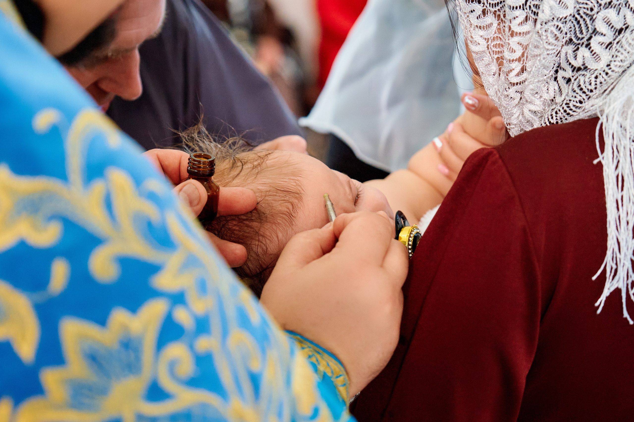 Крестины. Храм св. Серафима Саровского. Фотограф Таганрог Анна Трайжон