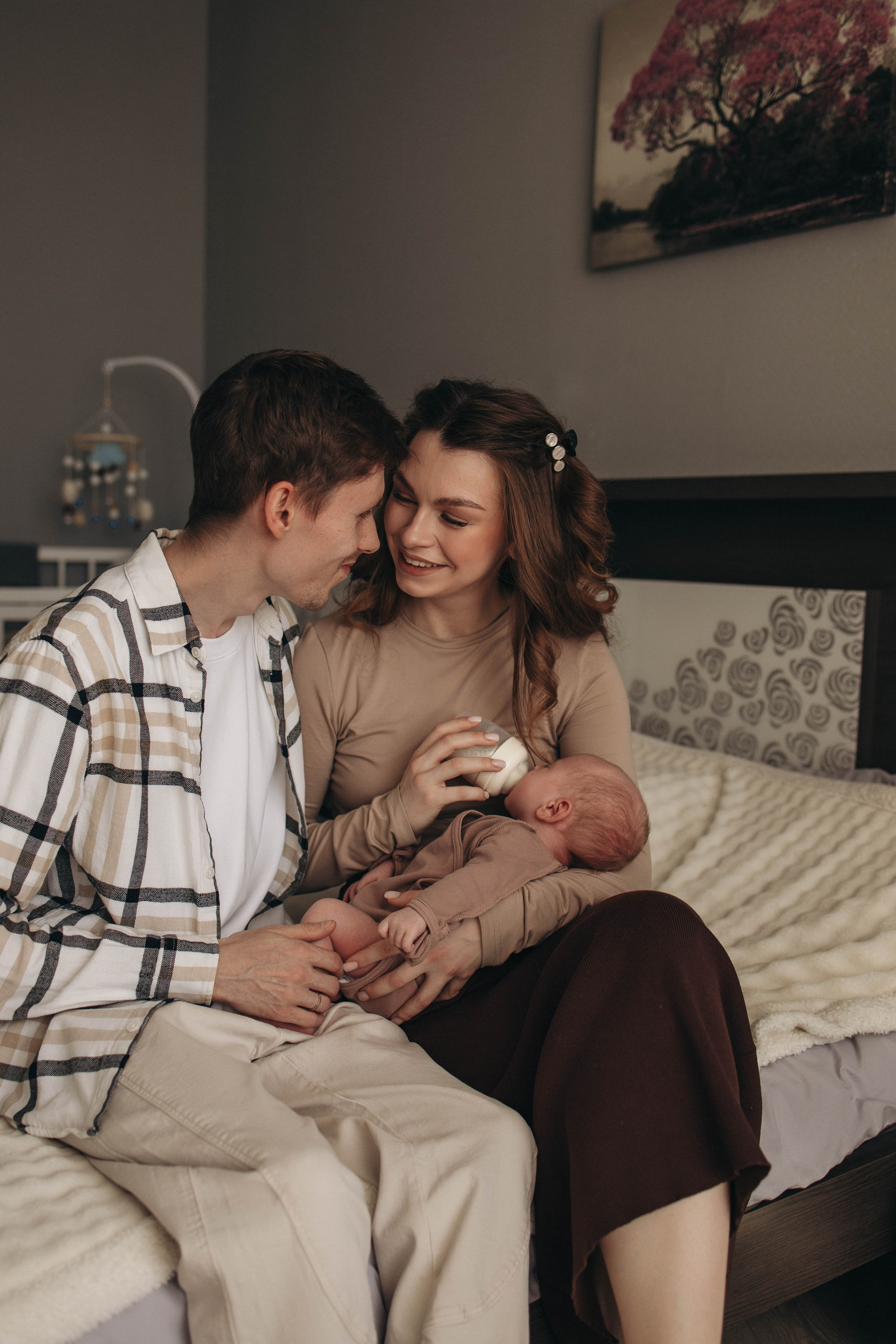 Диме 1 месяц. Семейный фотограф Москва Наталия Осьмакова