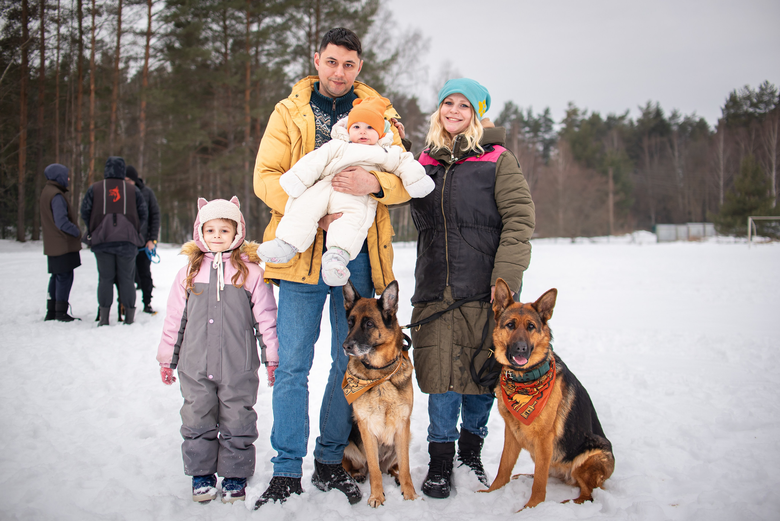 Фотосъёмка с собаками в Кинологическом лагере. Фотограф Макс Огурцов в Нижнем Новгороде