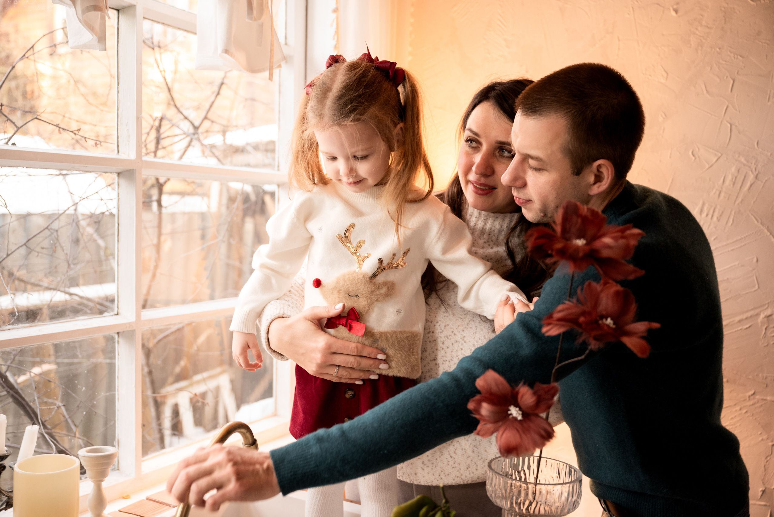 НОВОГОДНЯЯ СЕРИЯ в студии GREEN DACHA. Фотограф Ксения Огородова портфолио