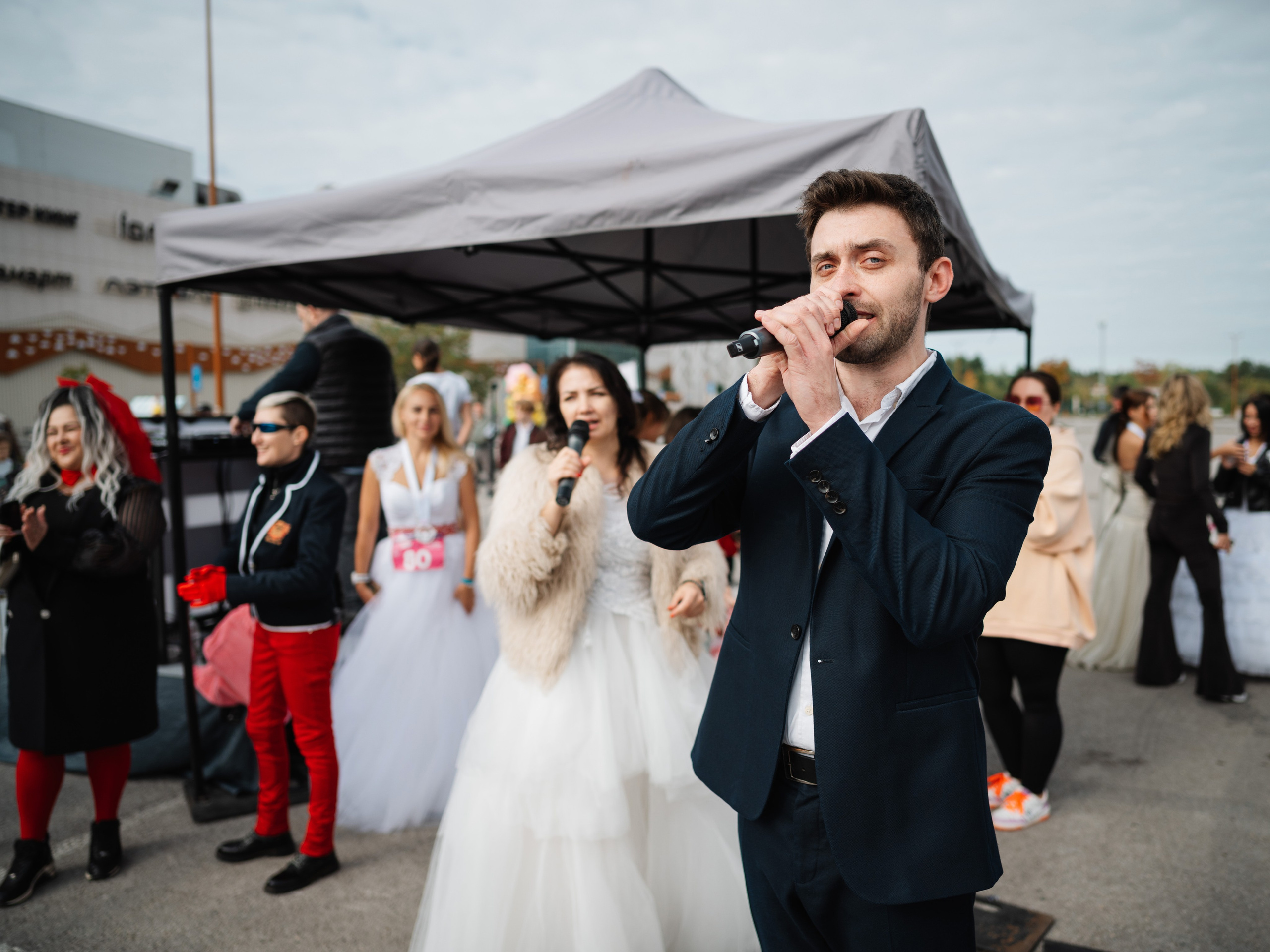 Забег невест. Фотограф Алексей Шрайбик
