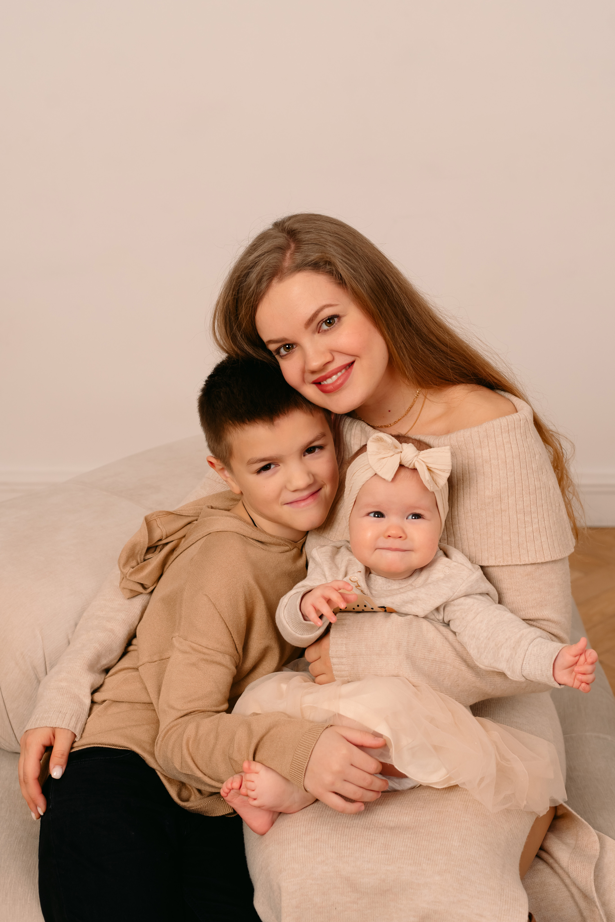 Фотосессия большой семьи. Фотограф Юлия Кондратьева