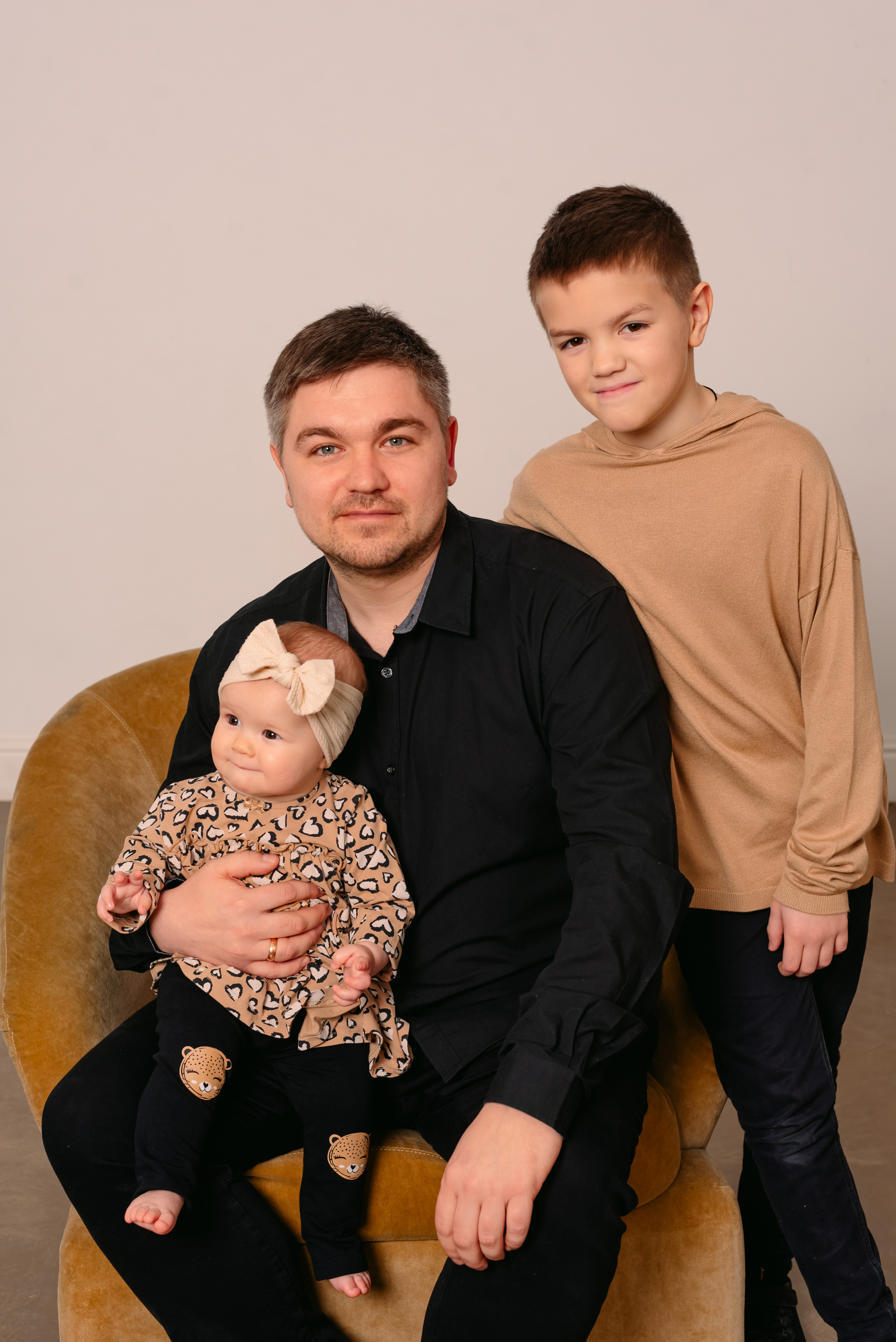 Фотосессия большой семьи. Фотограф Юлия Кондратьева