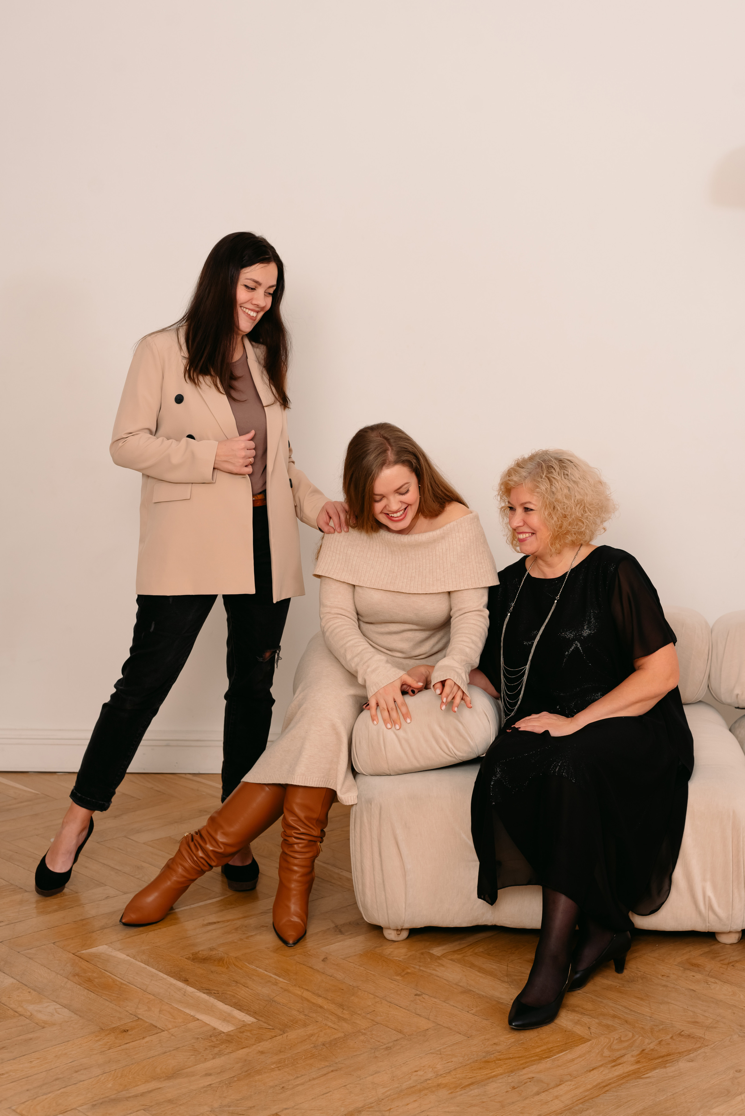 Фотосессия большой семьи. Фотограф Юлия Кондратьева