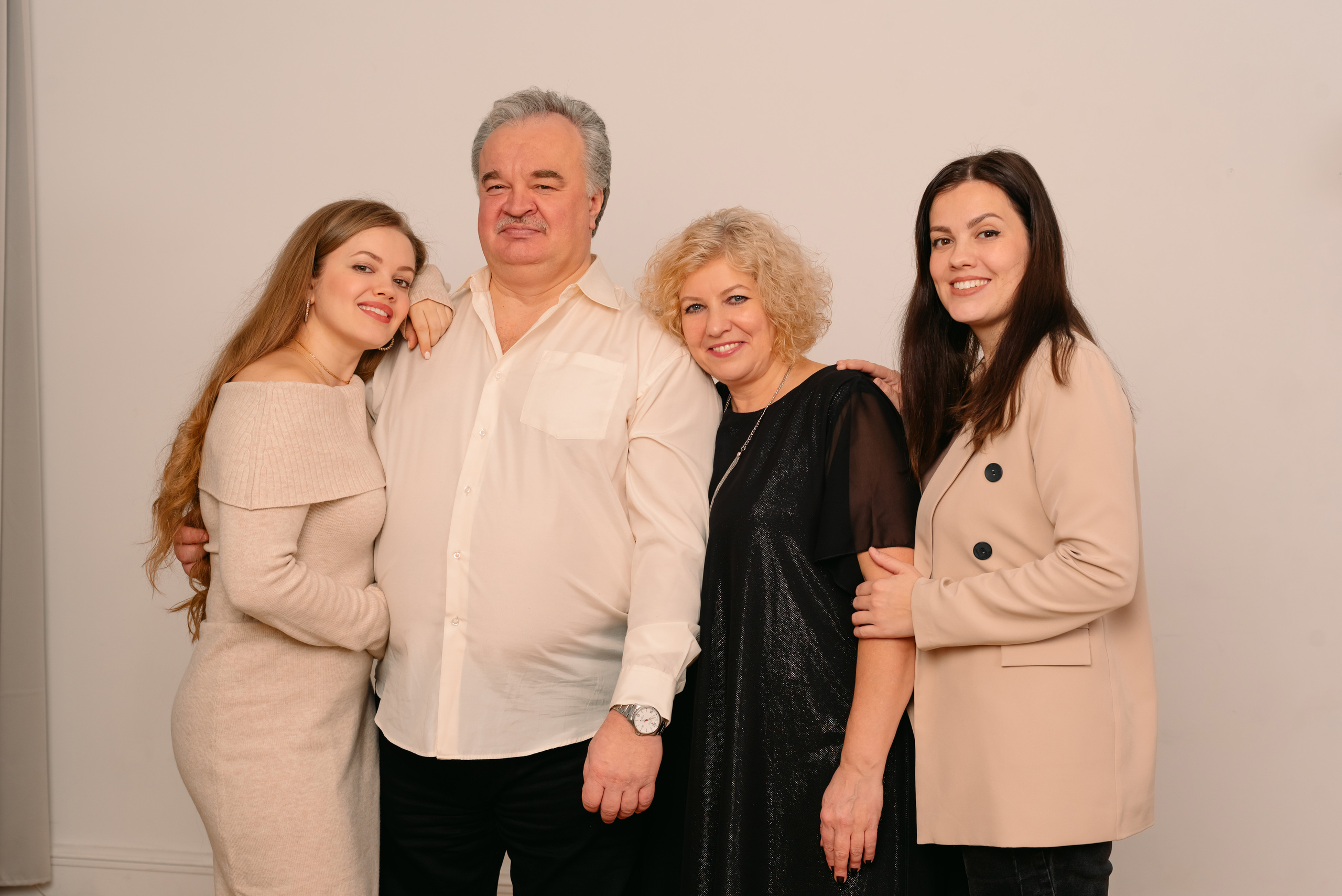 Фотосессия большой семьи. Фотограф Юлия Кондратьева