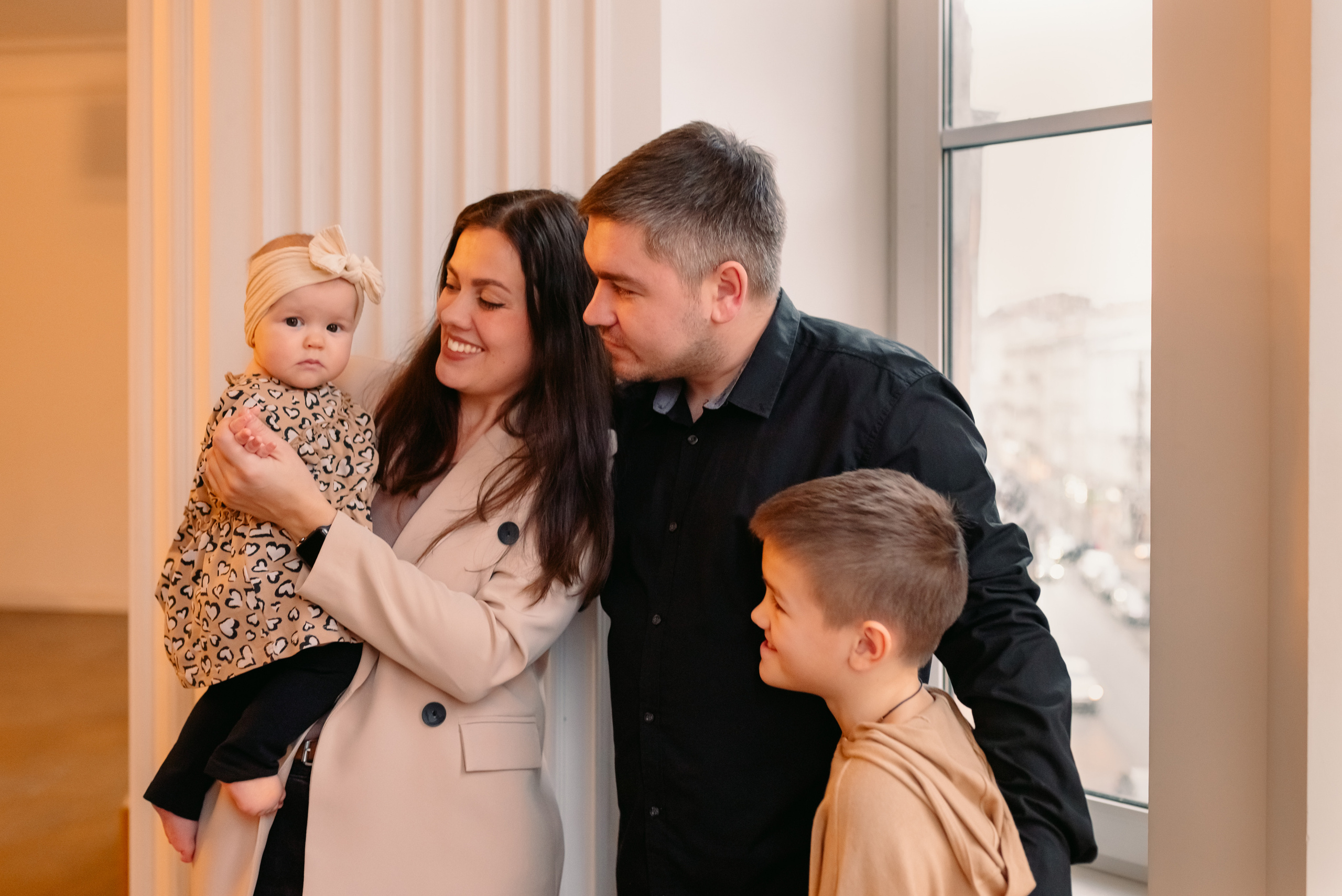 Фотосессия большой семьи. Фотограф Юлия Кондратьева