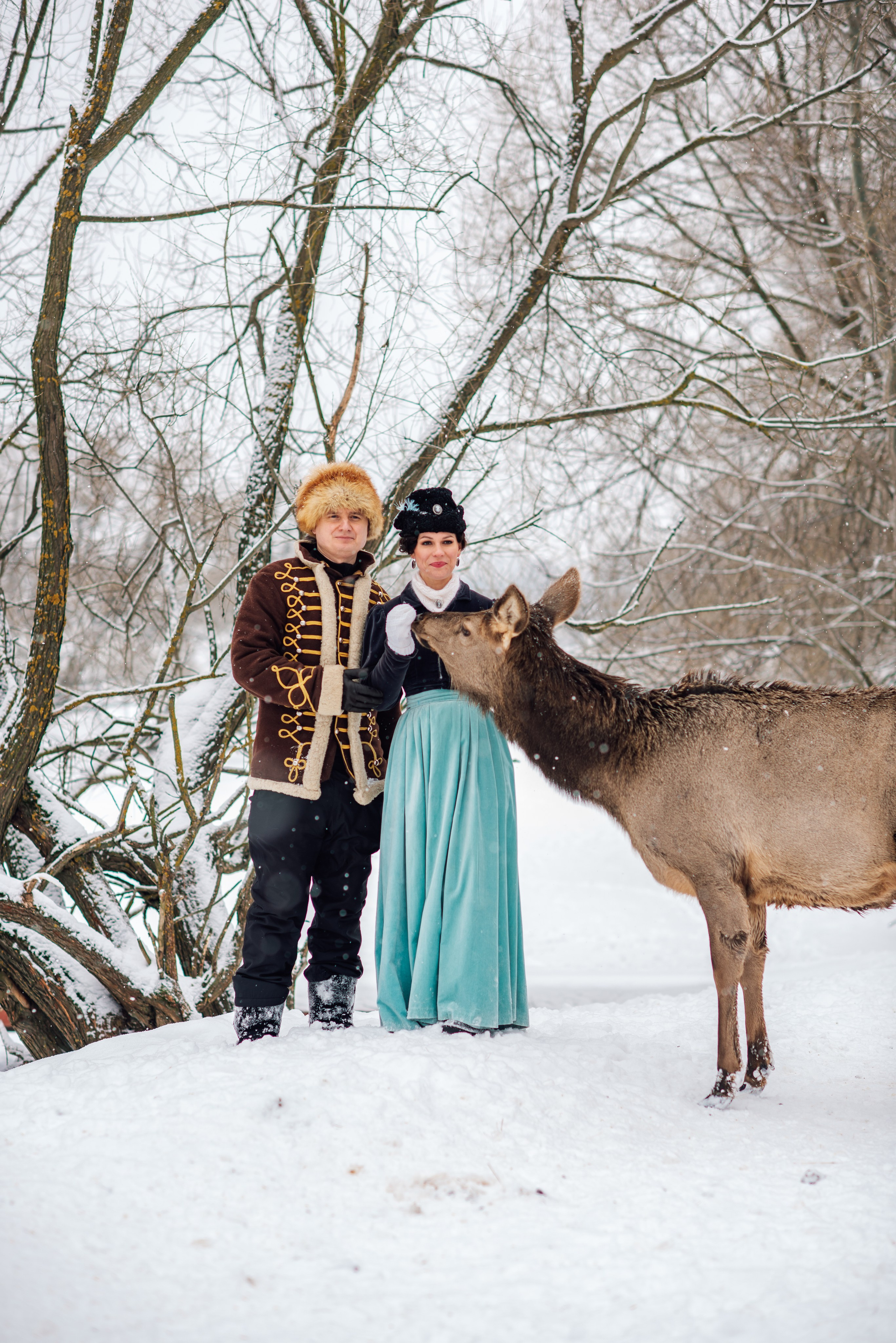 Зимняя парфорсная охота. Фотограф Диана Вальтер