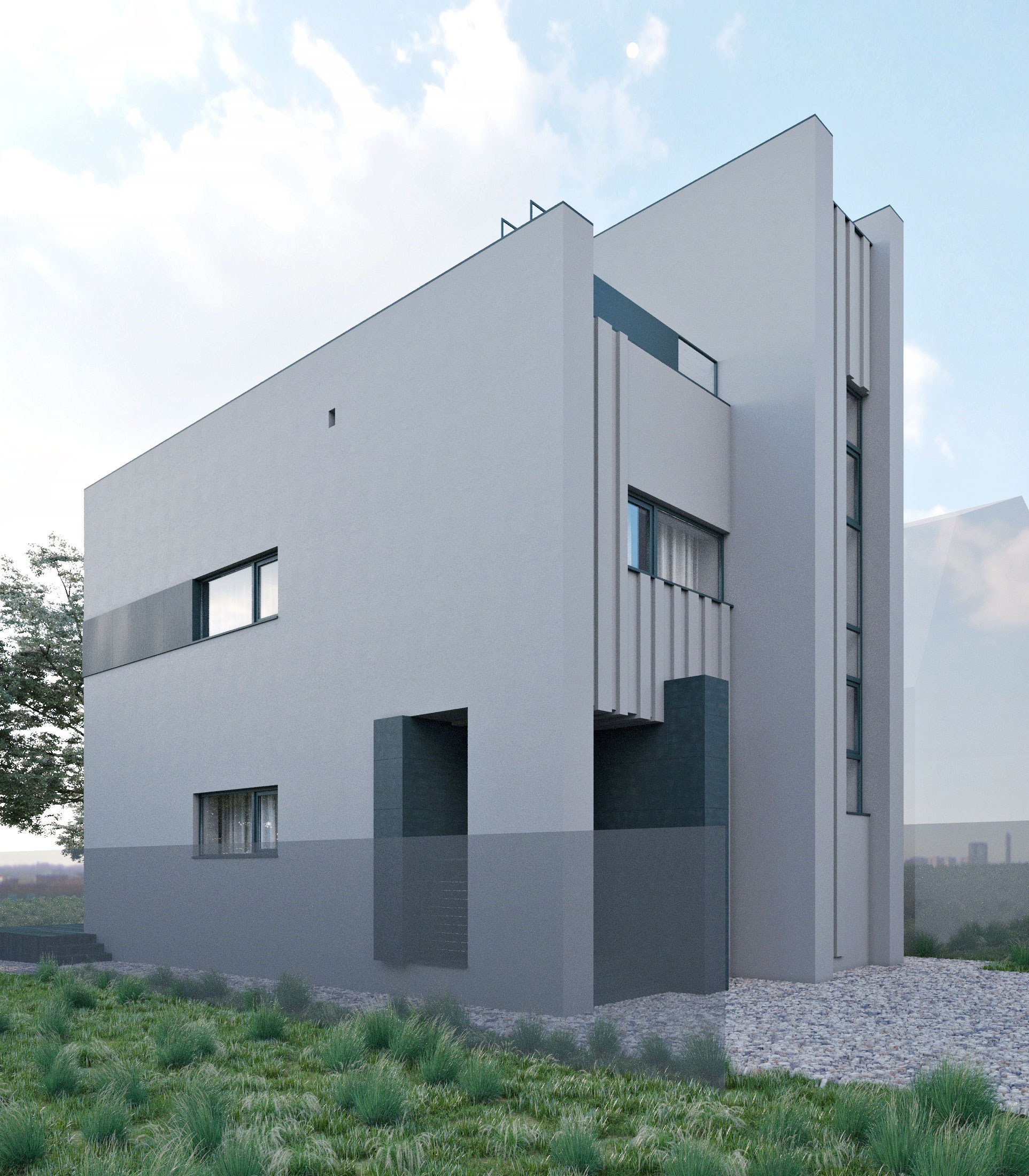 Wall_house. SAAS Селиванов Алексей Архитектурная Студия