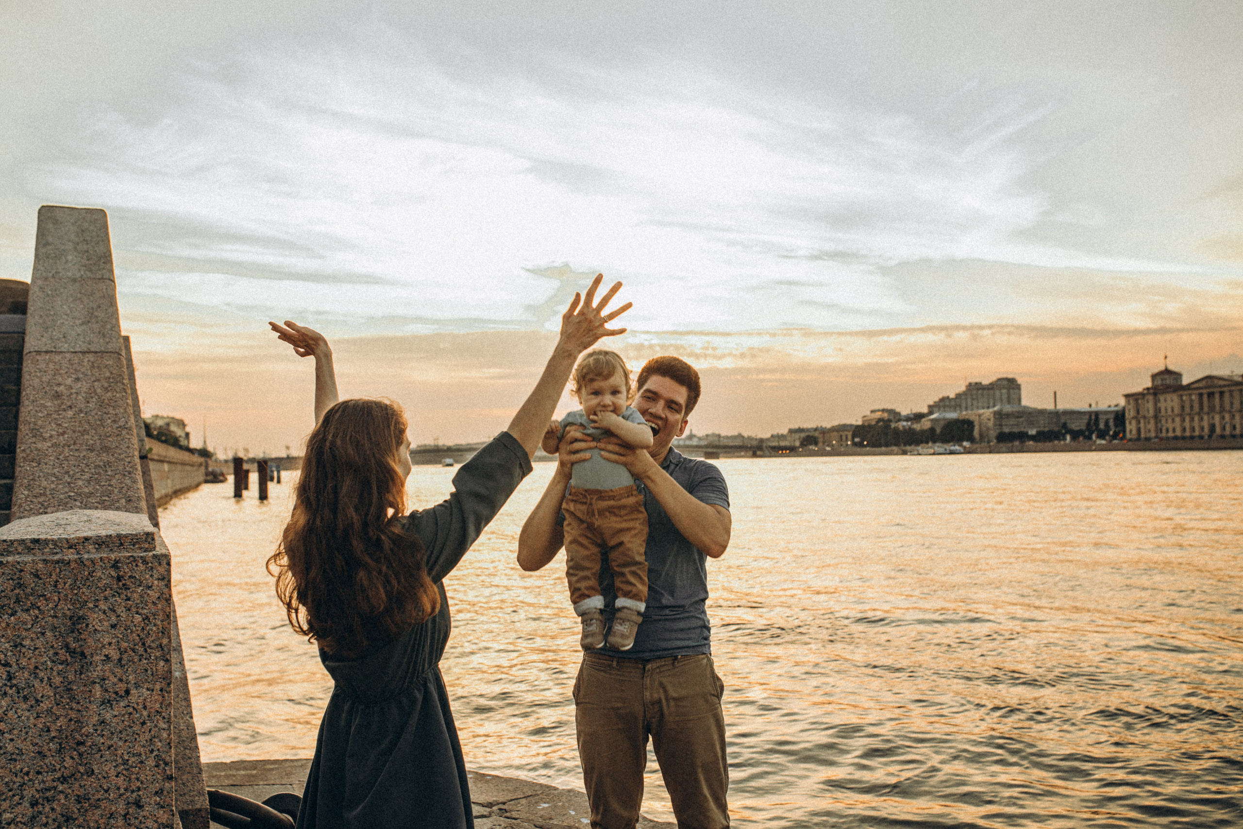 Катя, Гоша и Яша. Семейный, свадебный фотограф в Санкт-Петербурге Helmoon