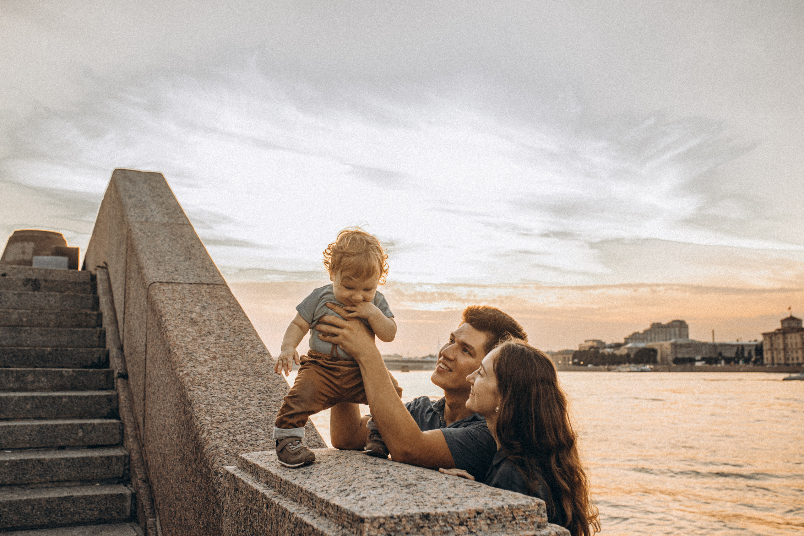 Катя, Гоша и Яша. Семейный, свадебный фотограф в Санкт-Петербурге Helmoon
