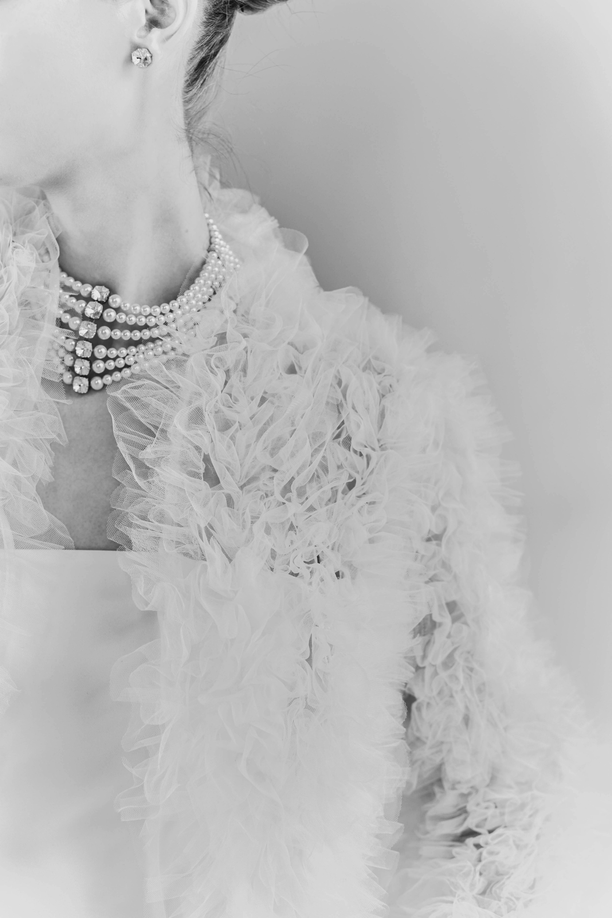 Фатиновая шубка. Свадебный салон-ателье Бонжур в Минске Bonjour