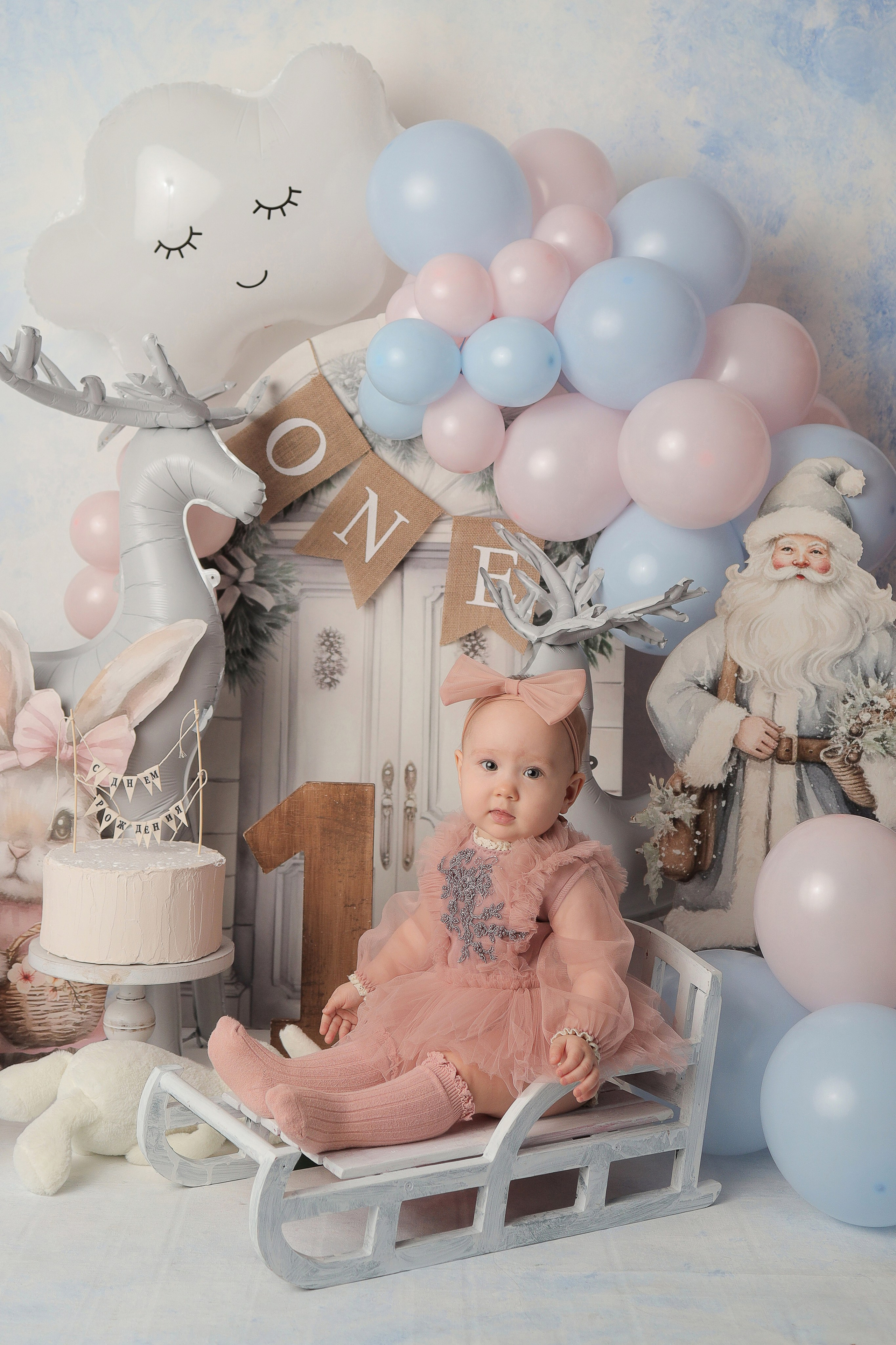 Лилия, 1 годик. Фотограф новорожденных в Новокузнецке Анна Горошникова