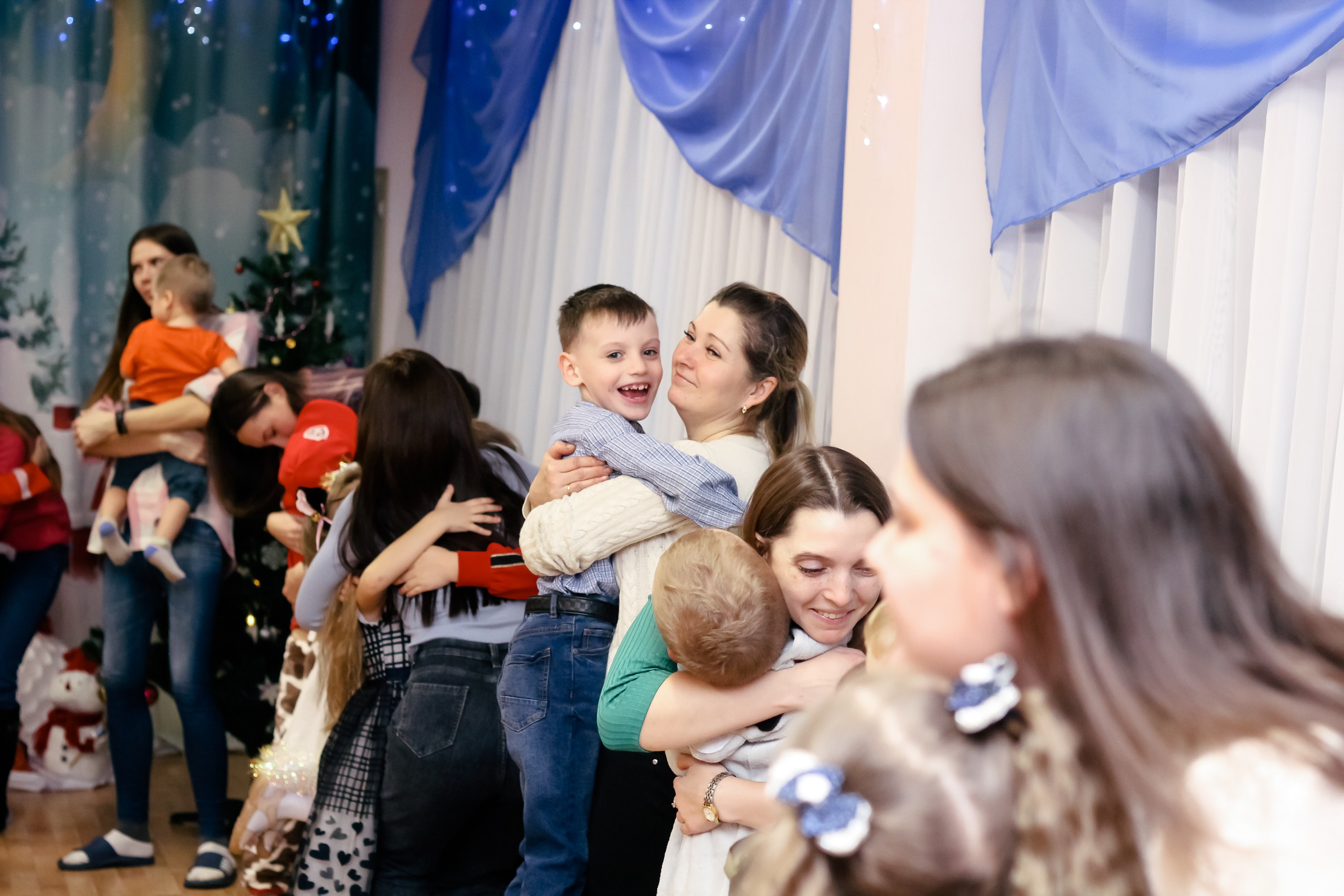 Новогодний утренник. Фотограф Великий Новгород Татьяна Чиглинцева