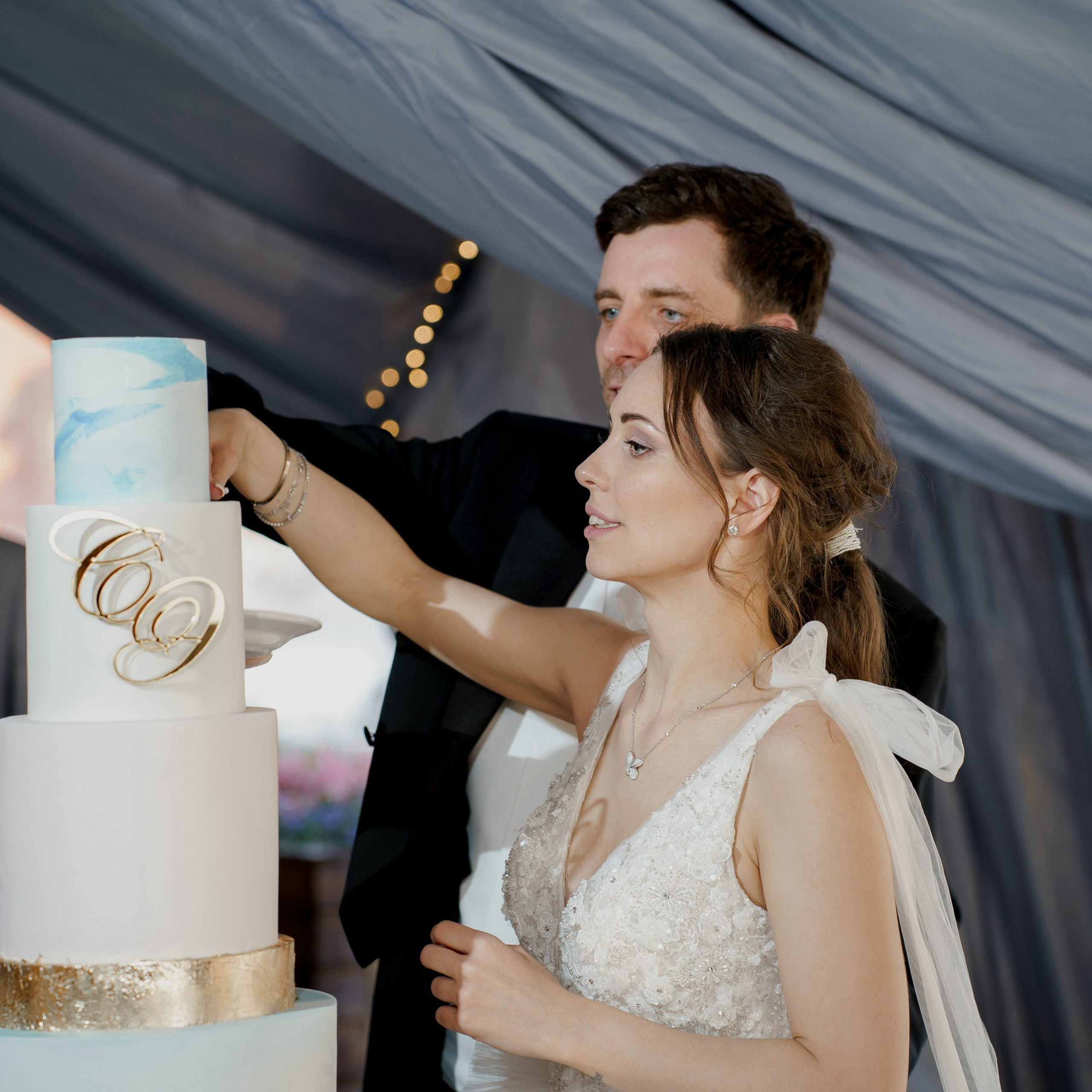 Выездная регистрация свадьбы в ресторане River Club Moscow. Свадебный и семейный фотограф в Москве Светлана Зоткина