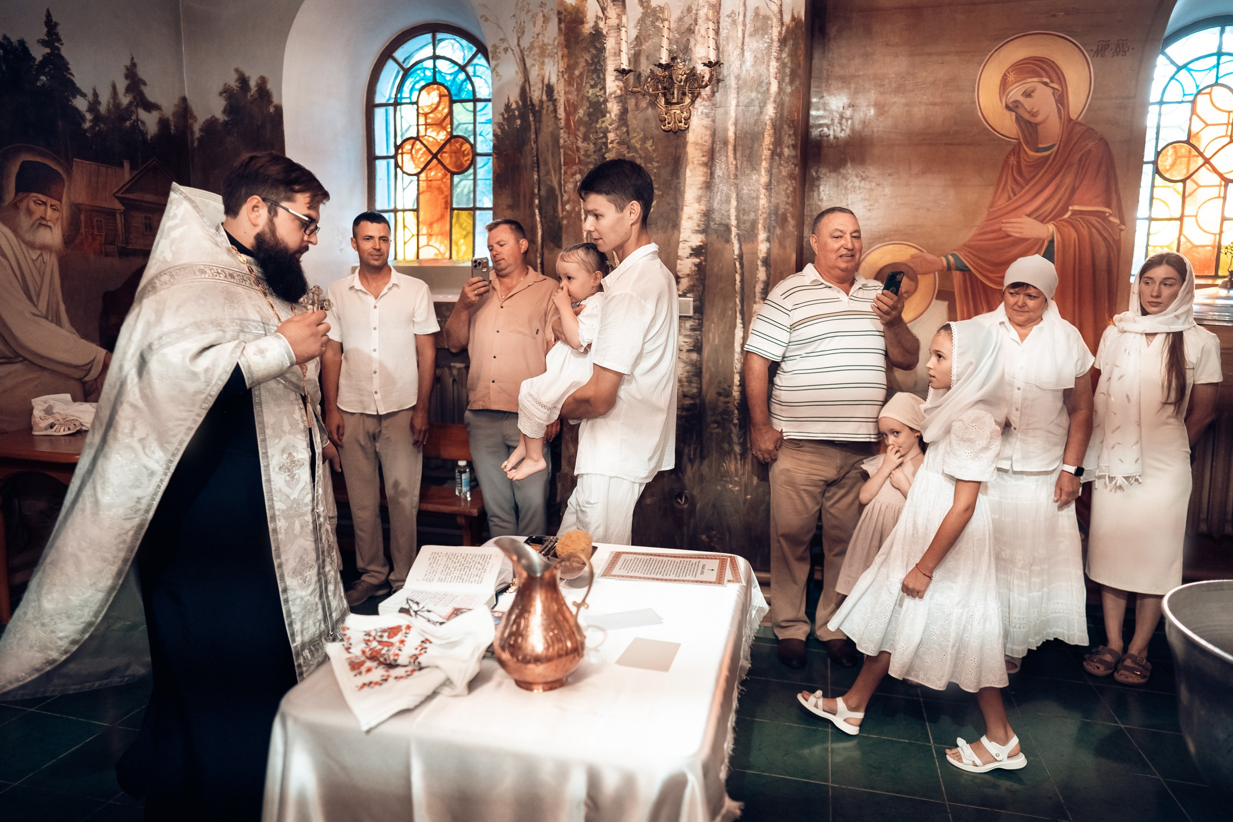 Крещение в Покровском соборе. Церковный фотограф Севастополь