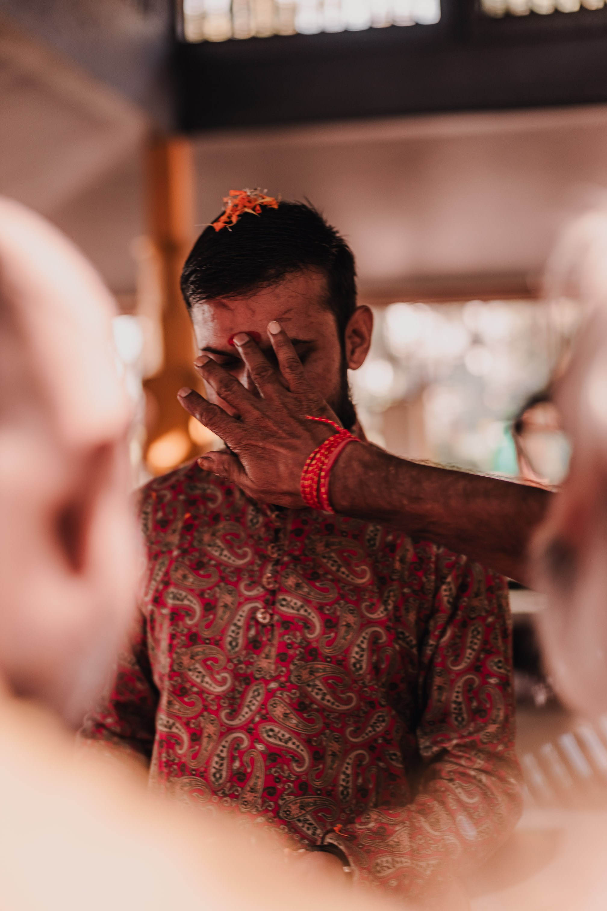 Lakshmi pooja in India. Mariam Bagdasaryan