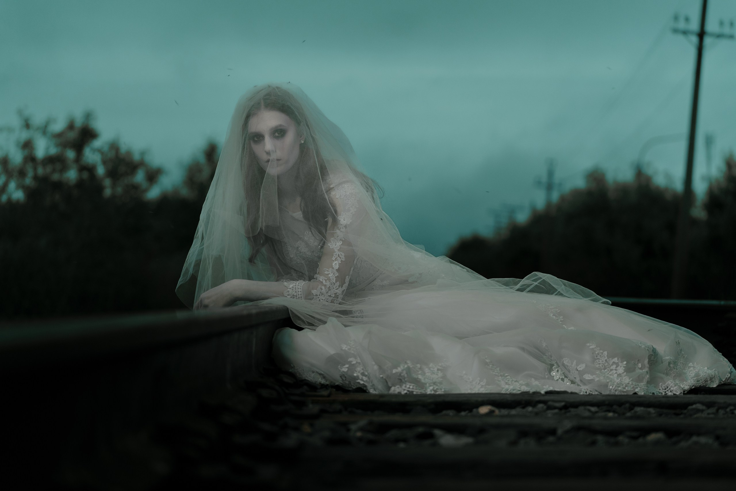 Мертвая Невеста (Екатерина). Фотограф Анатолий Багрецов г. Архангельск