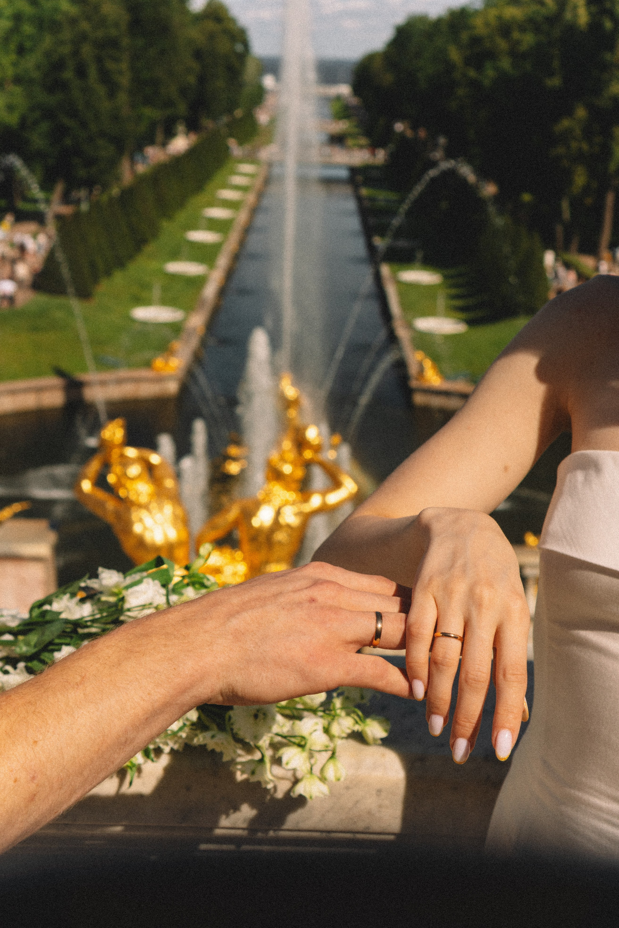 СВАДЕБНАЯ СЬЕМКА В ПЕТЕРГОФЕ И СЬЕМКА РЕПОРТАЖА В ЗАГСЕ ПЕТЕРГОФА. Профессиональный фотограф, Санкт-Петербург — Виктория Богомолова