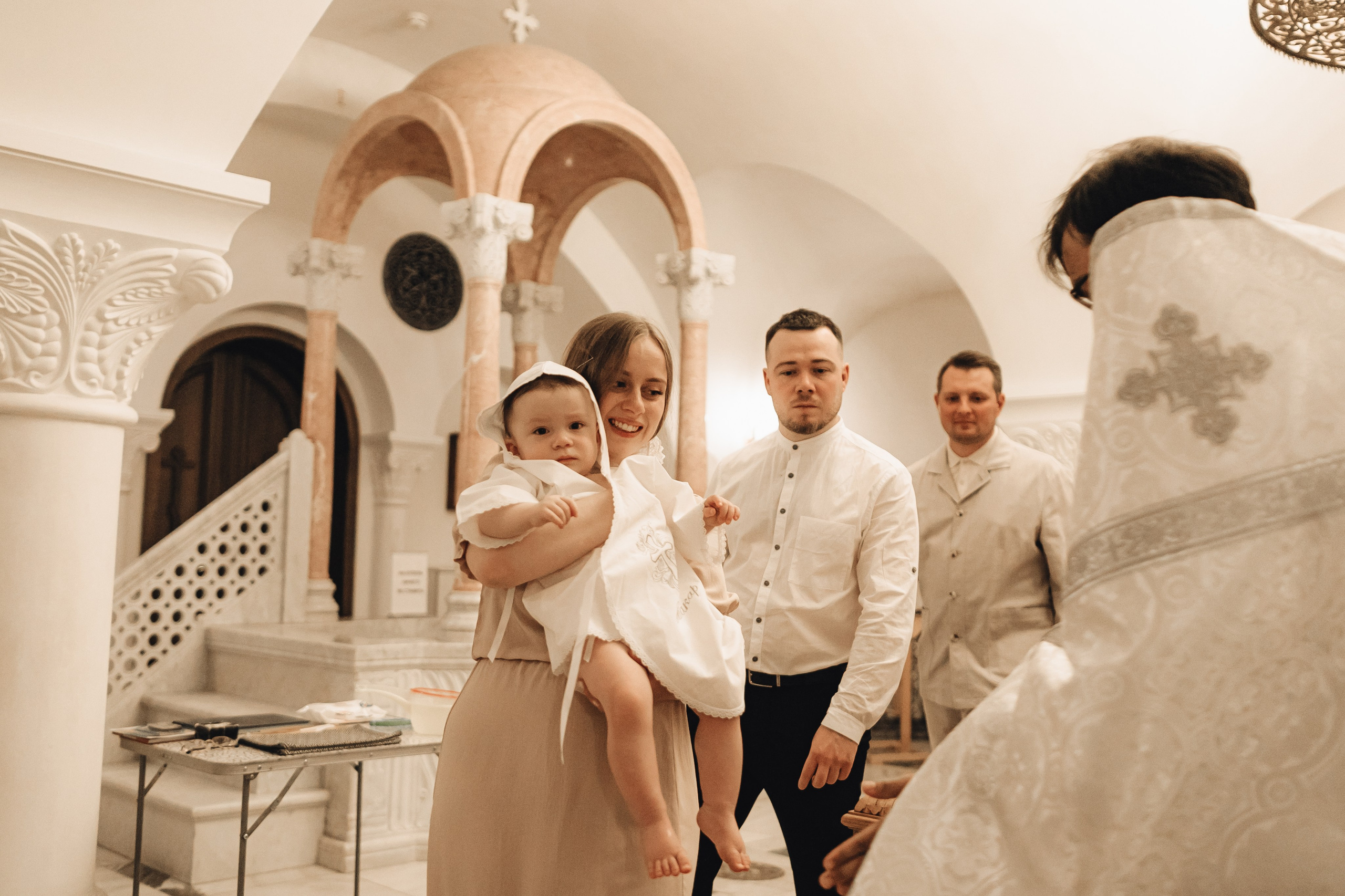 Крещение Макара Храм Сергия Радонежского в Солнцево. Свадебный и Семейный фотограф в Москве Александра Вайпер