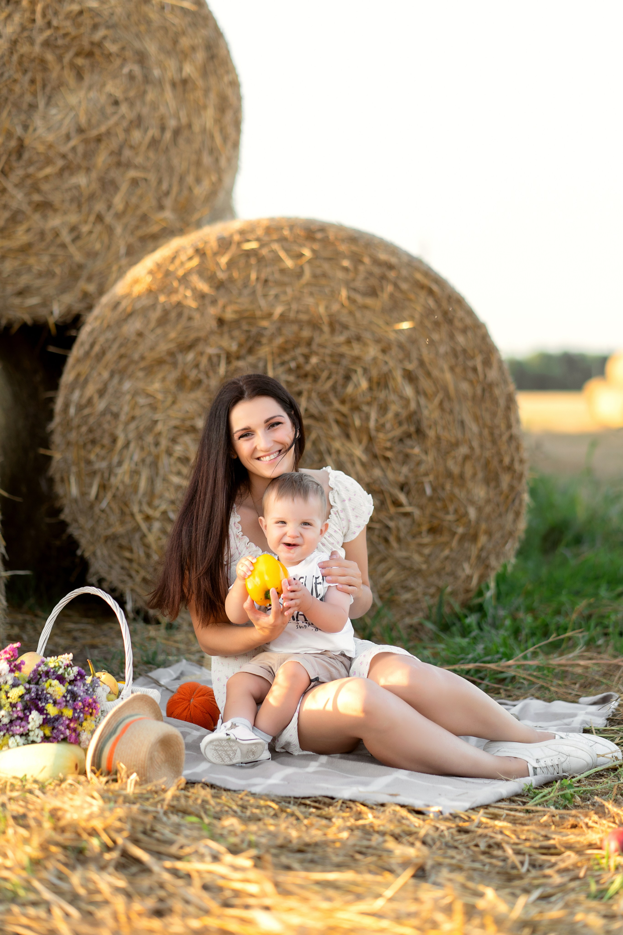 Пикник в поле. Семейный и свадебный фотограф Минск, Беларусь Анна Орловская
