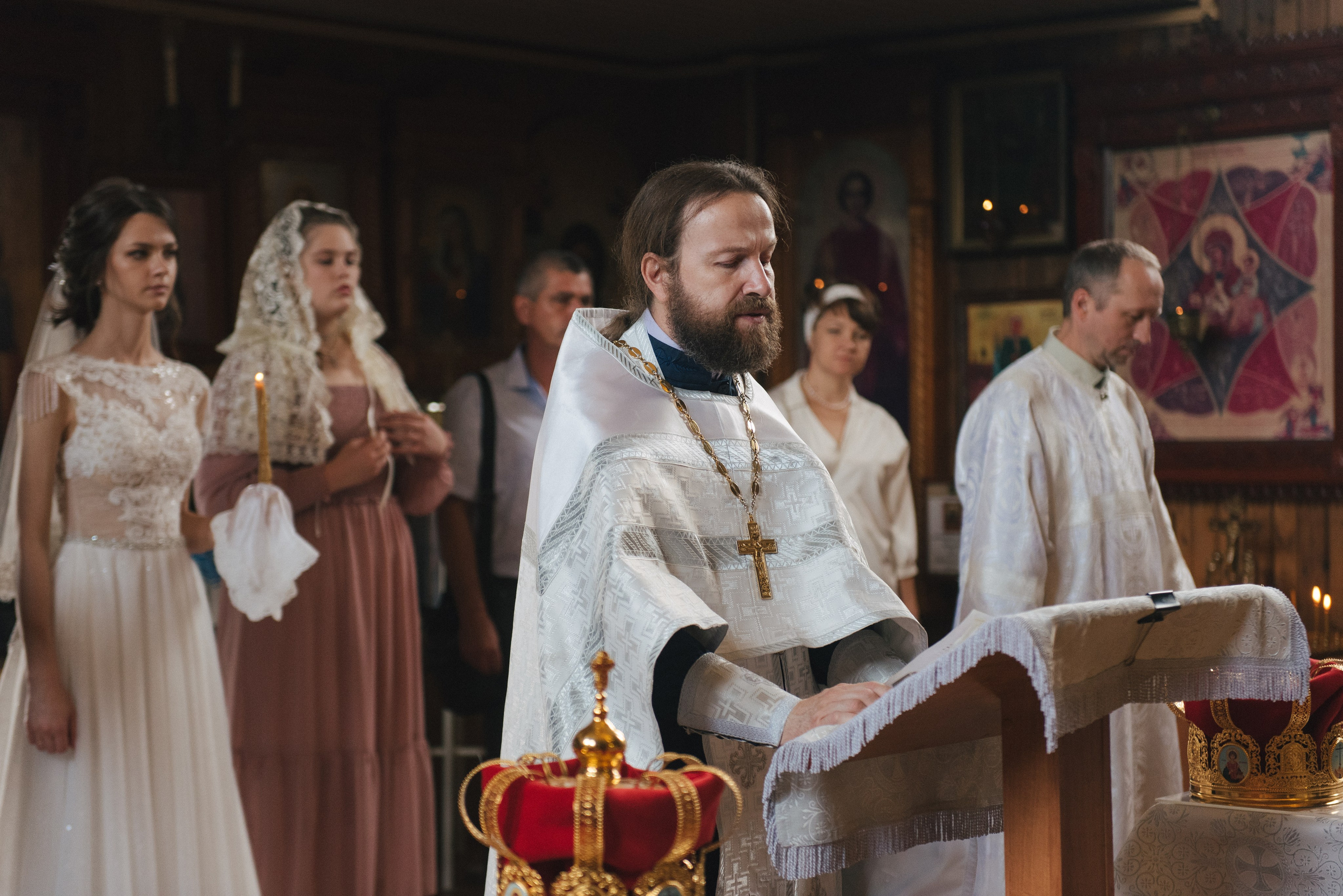 Венчание Никиты и Тони — Храм Иоанна Кронштадского. Свадебный и семейный фотограф Волгоград Москва