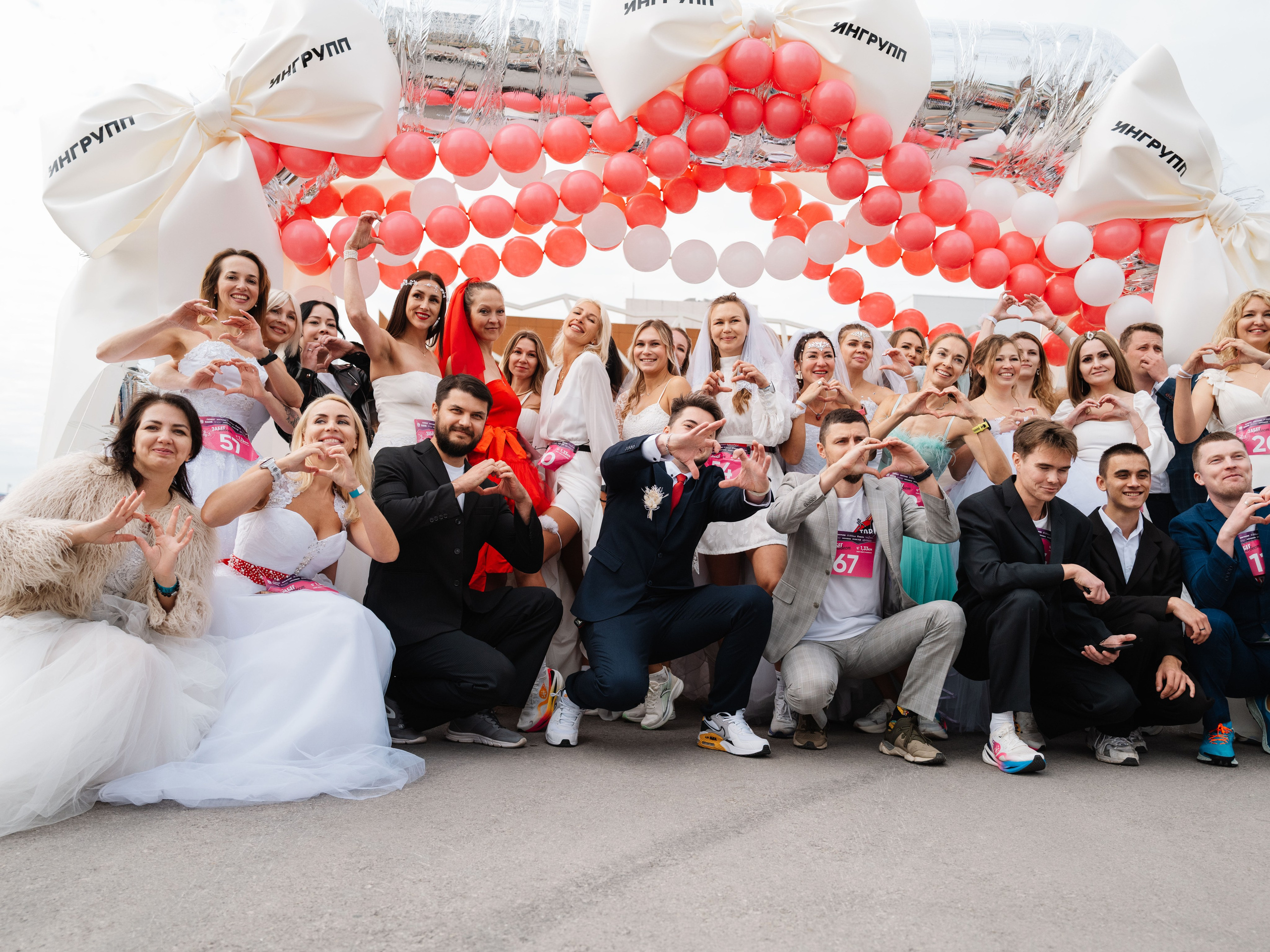Забег невест. Фотограф Алексей Шрайбик