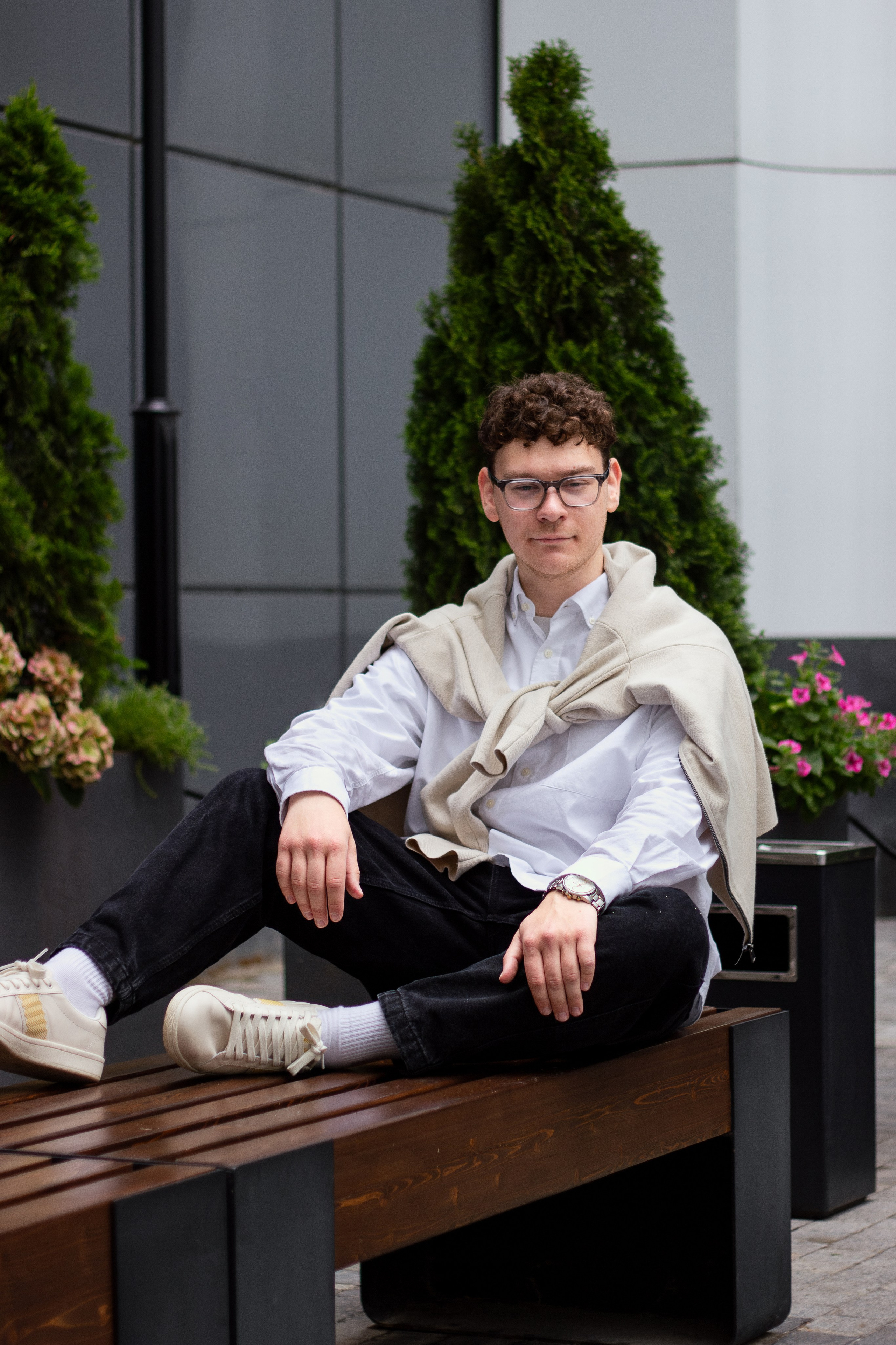 Илья в Бизнес-центе Аквамарин. Портретный фотограф Москва Юлия Трякина