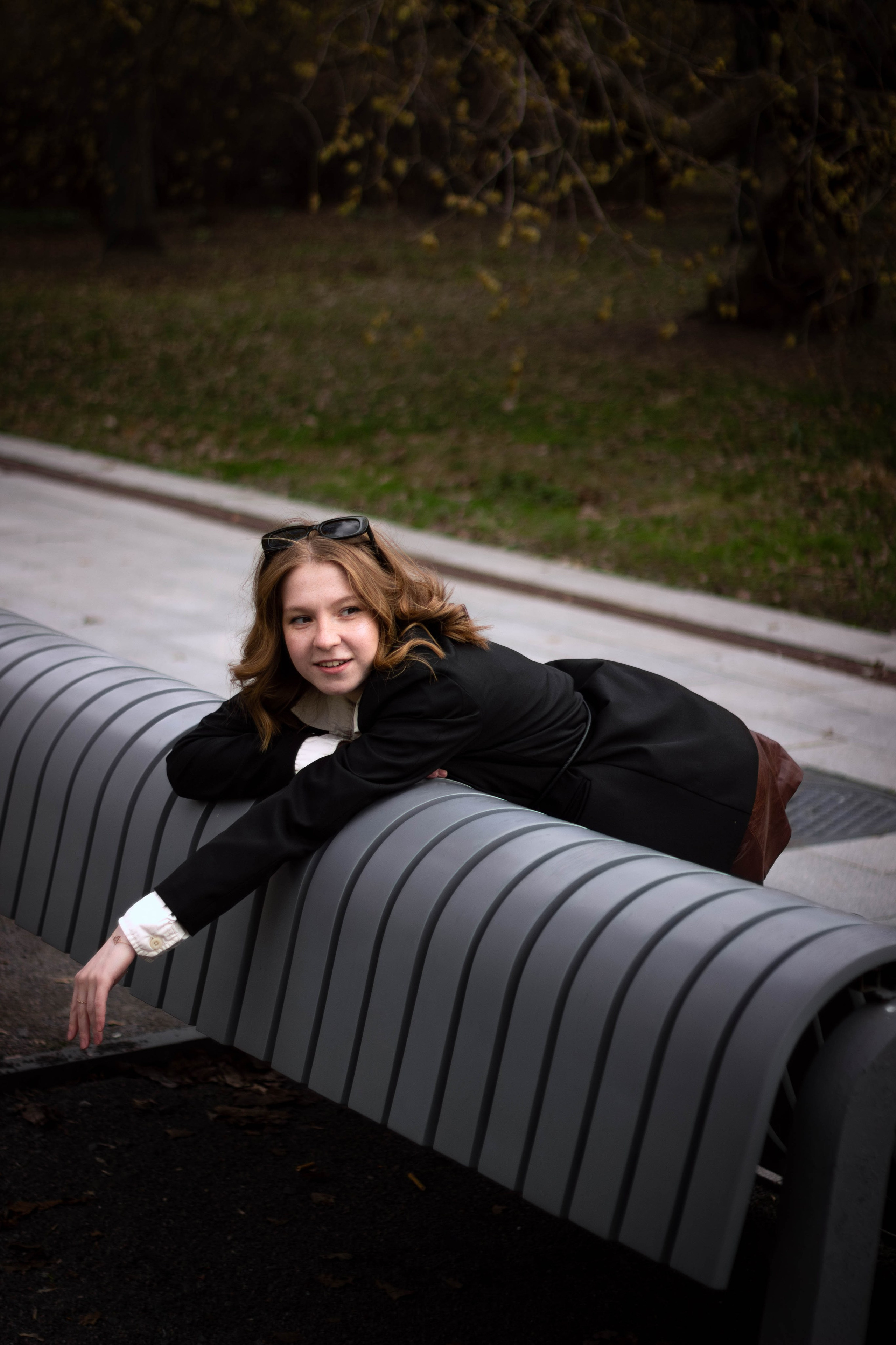 Аня на Крымской набережной. Портретный фотограф Москва Юлия Трякина