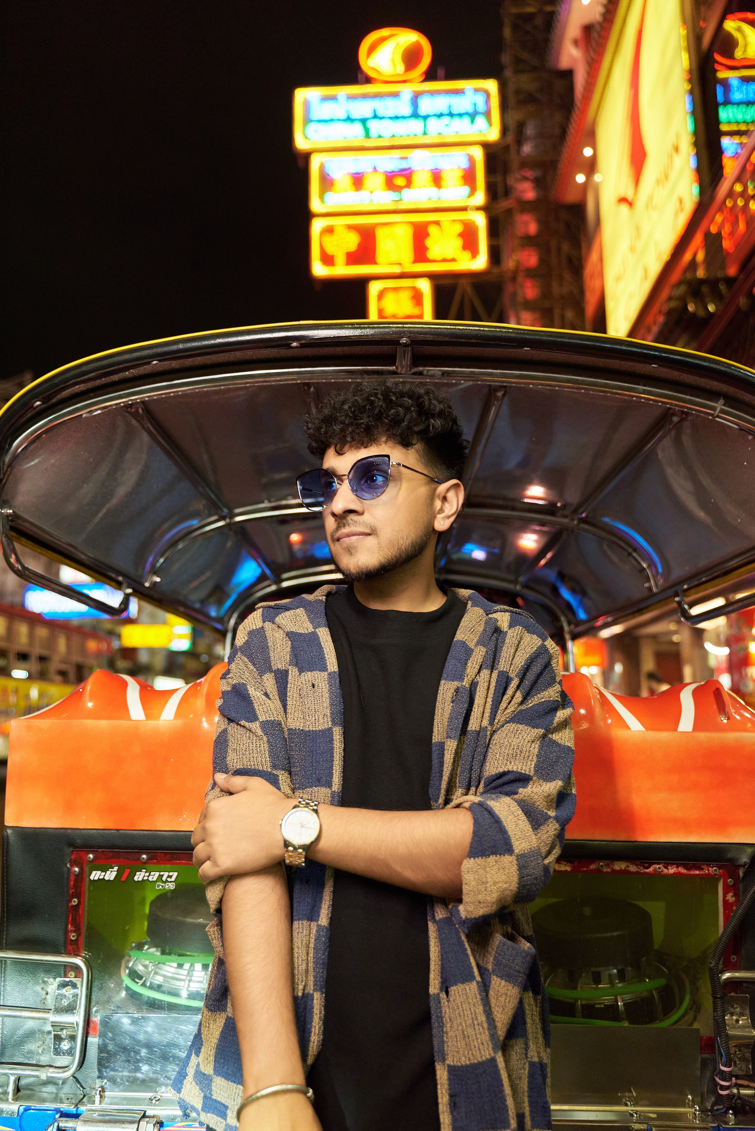 Veekapoor — music artist (Photoshoot in Chinatown). Photographer Bangkok — Pattaya | фотограф Бангкок — Паттайа