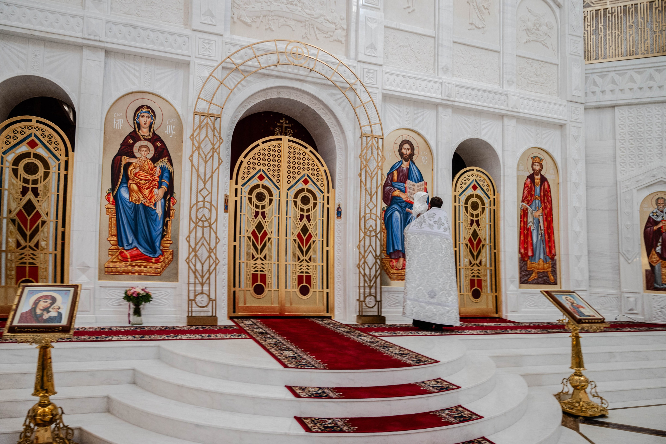 Крещение Олеся. Семейный и детский фотограф Москва