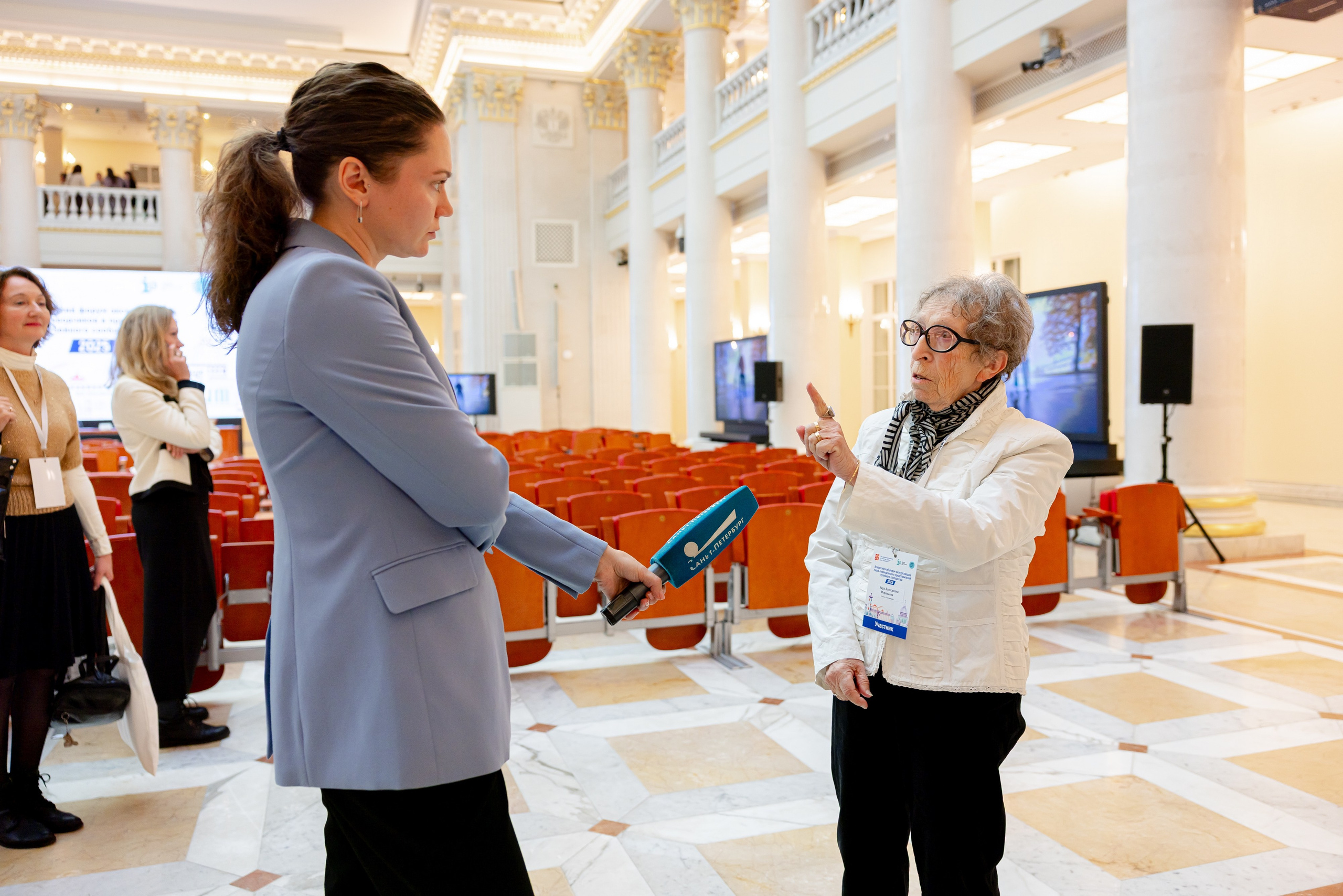 Первый Всероссийский форум экскурсоводов. Фотограф Валентина Кондрасюк в Санкт-Петербурге