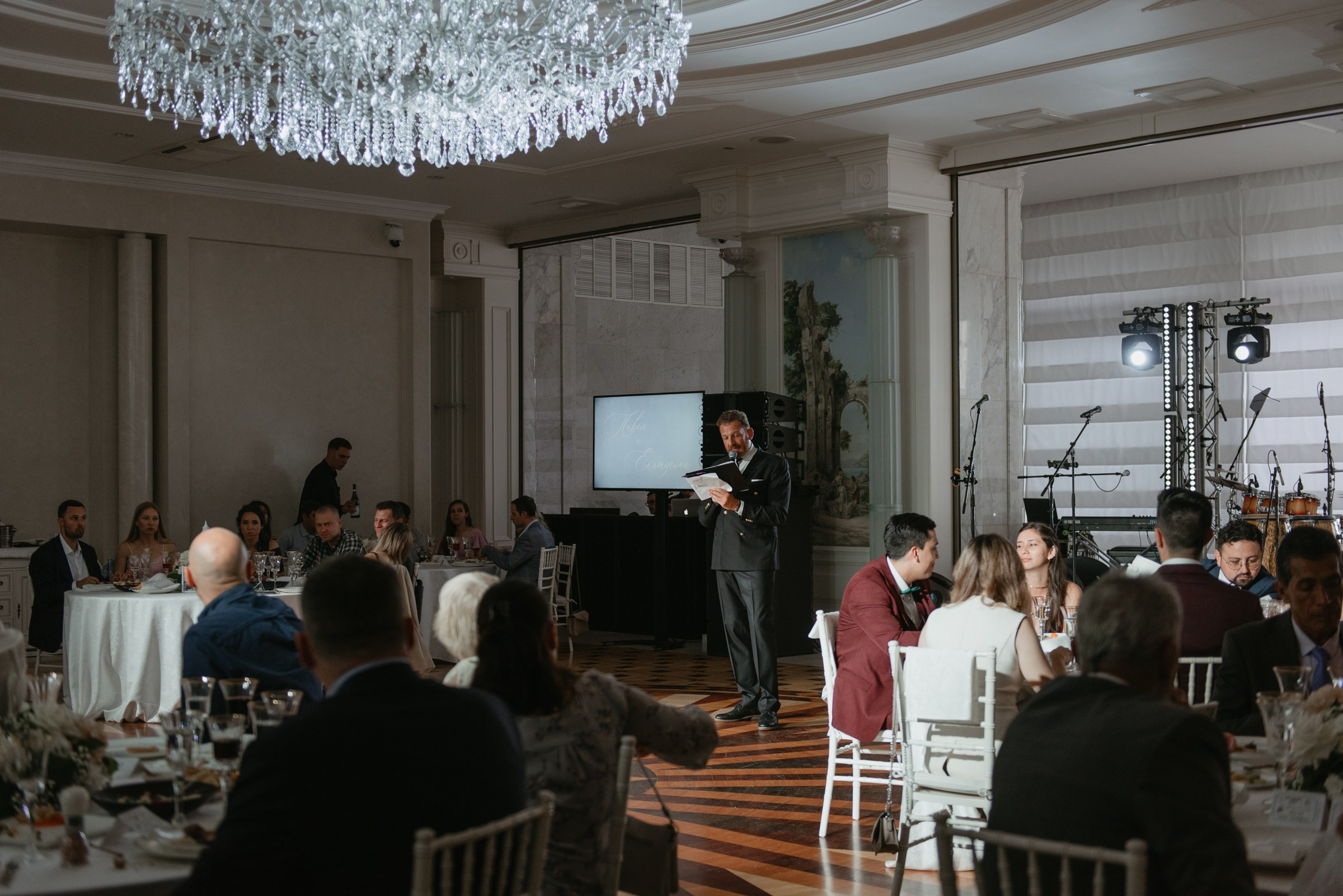 свадебный банкет в резиденции К2