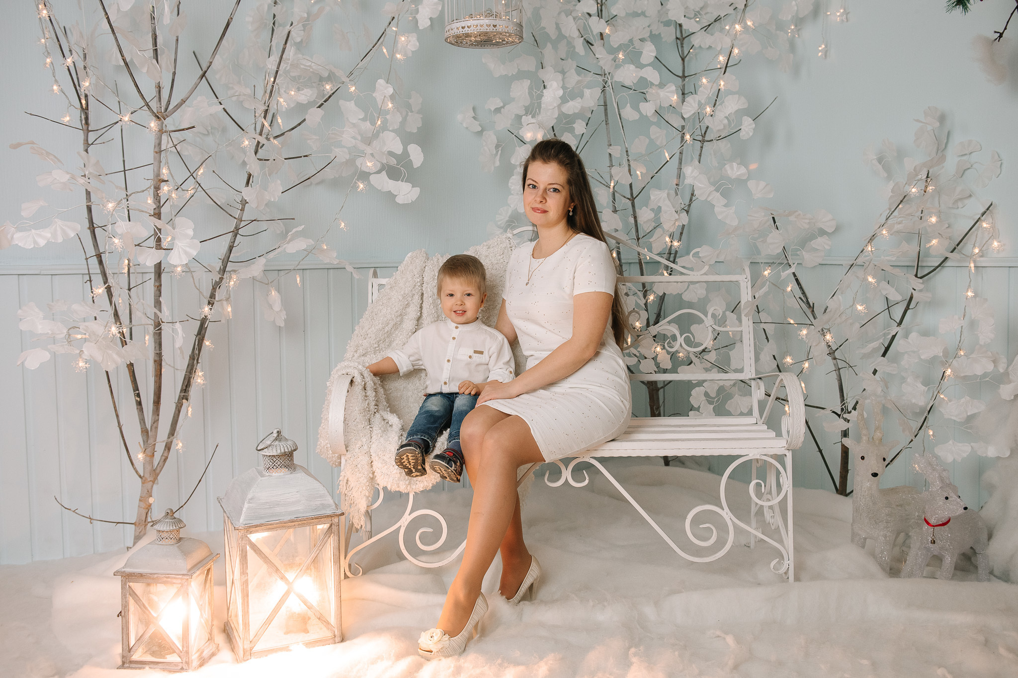 Новогодняя семейная фотосессия. Фотограф Валерия Голубева (Миронова)