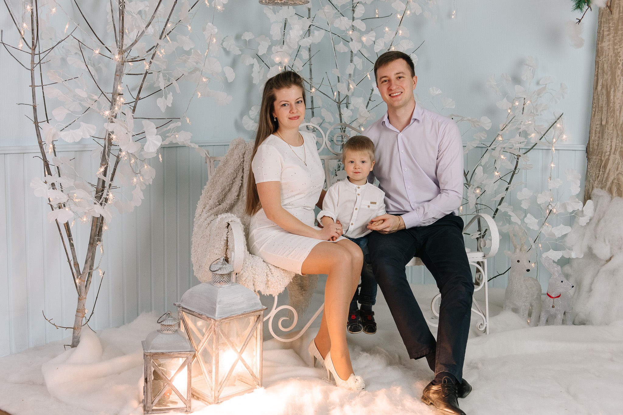 Новогодняя семейная фотосессия. Фотограф Валерия Голубева (Миронова)