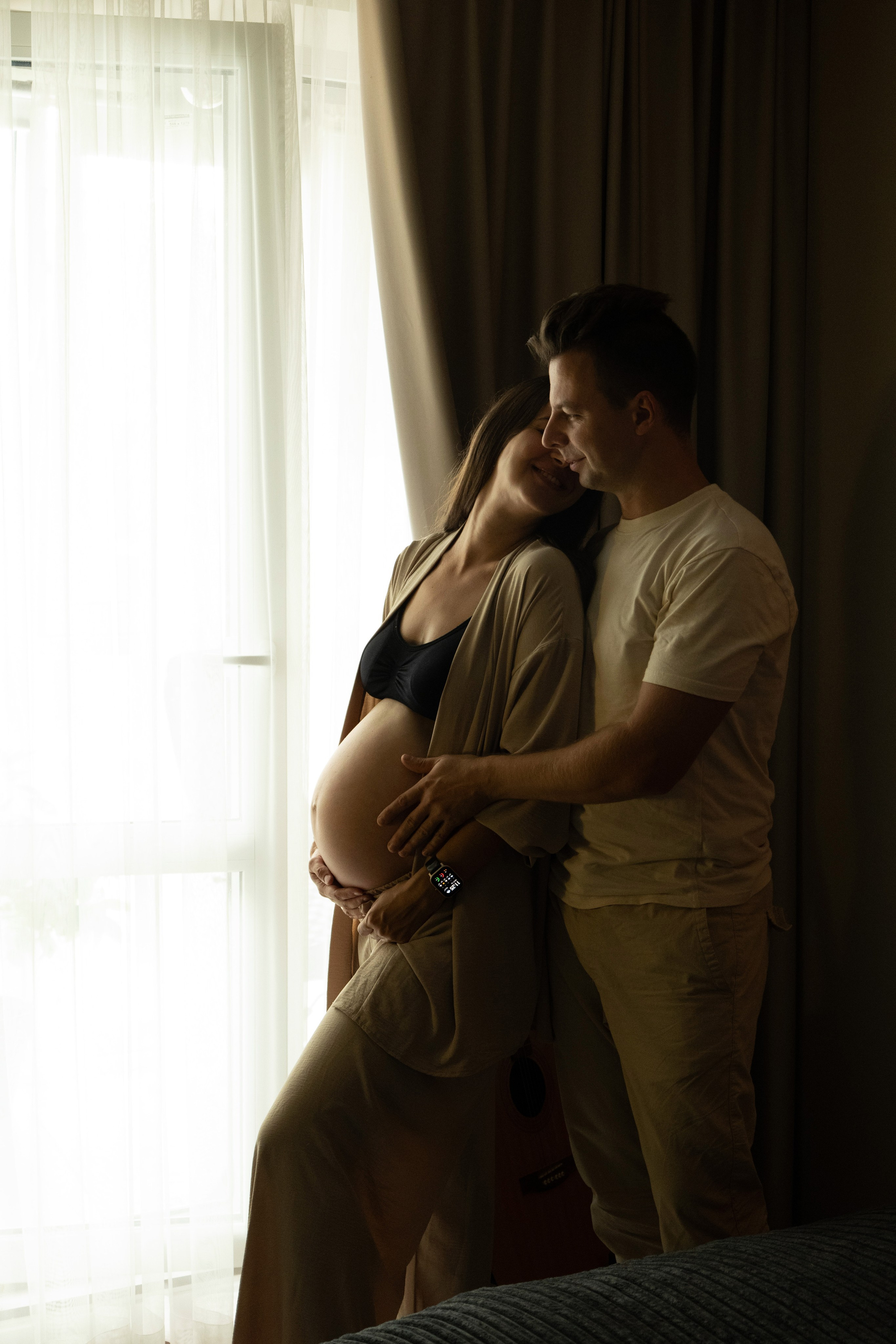 Домашняя фотосессия «В ожидании». Фотограф видеограф Ольга Василевская