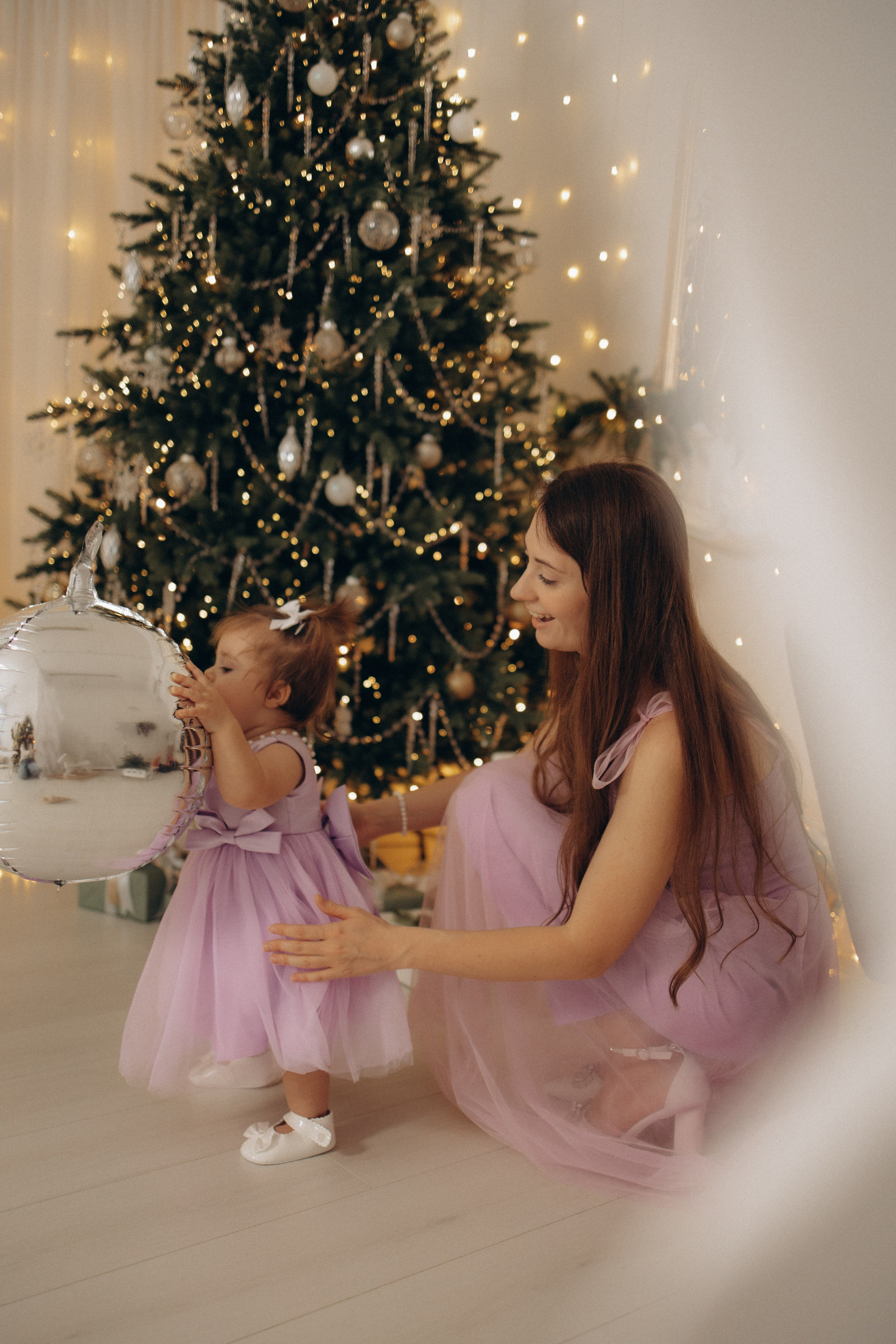 Новый год маленькой Анечки. Семейный фотограф в Москве Анастасия Шалда