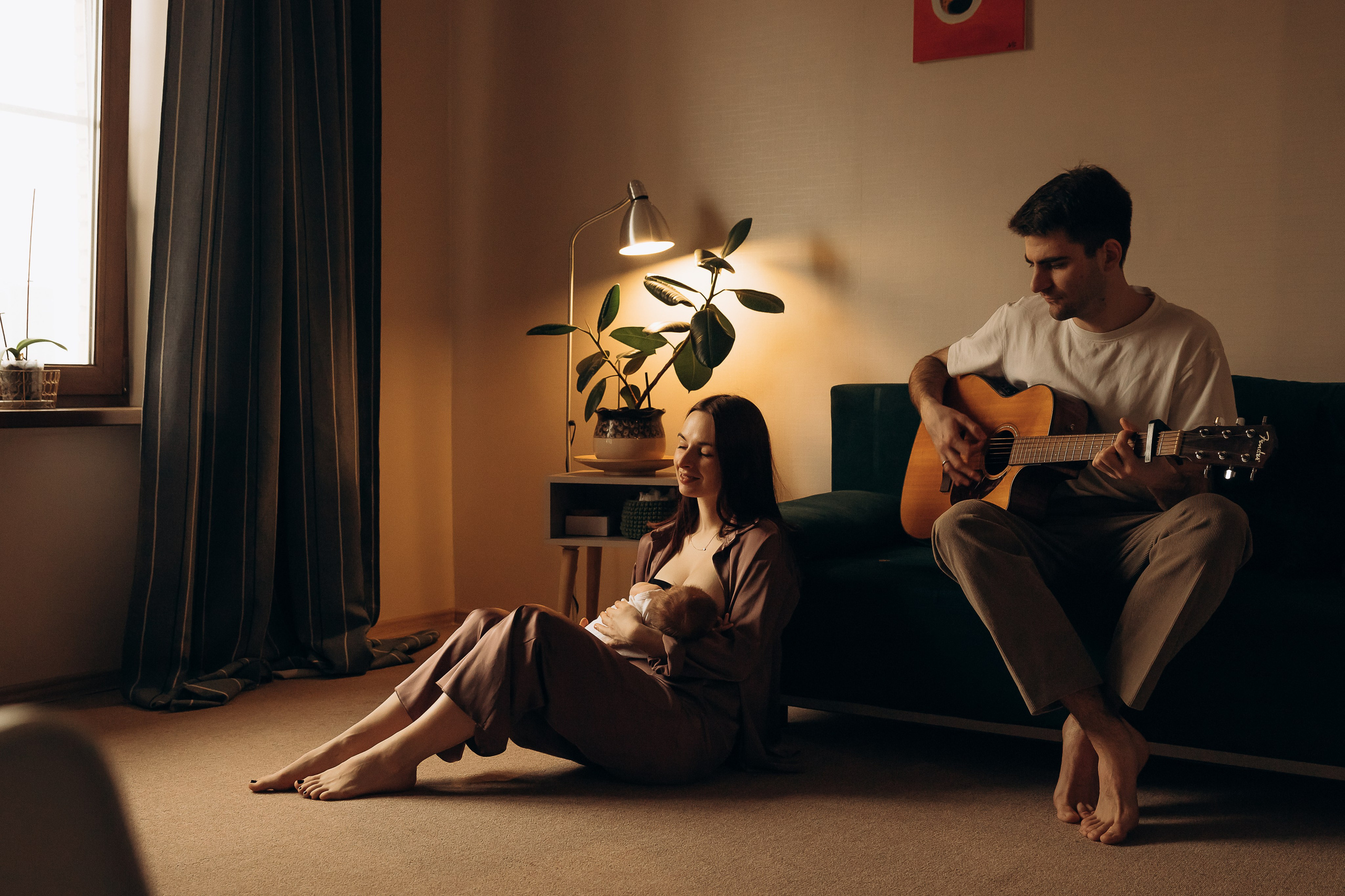 Первый месяц Веры. Детский и семейный фотограф в Москве Светлана Шабалина