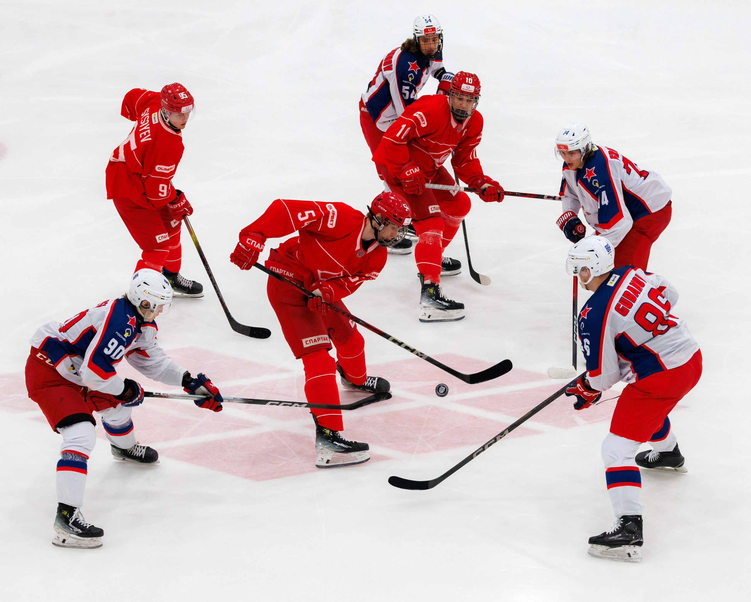 МАТЧ МХЛ. МХК СПАРТАК — ХК КРАСНАЯ АРМИЯ. Artem Zenin Photography