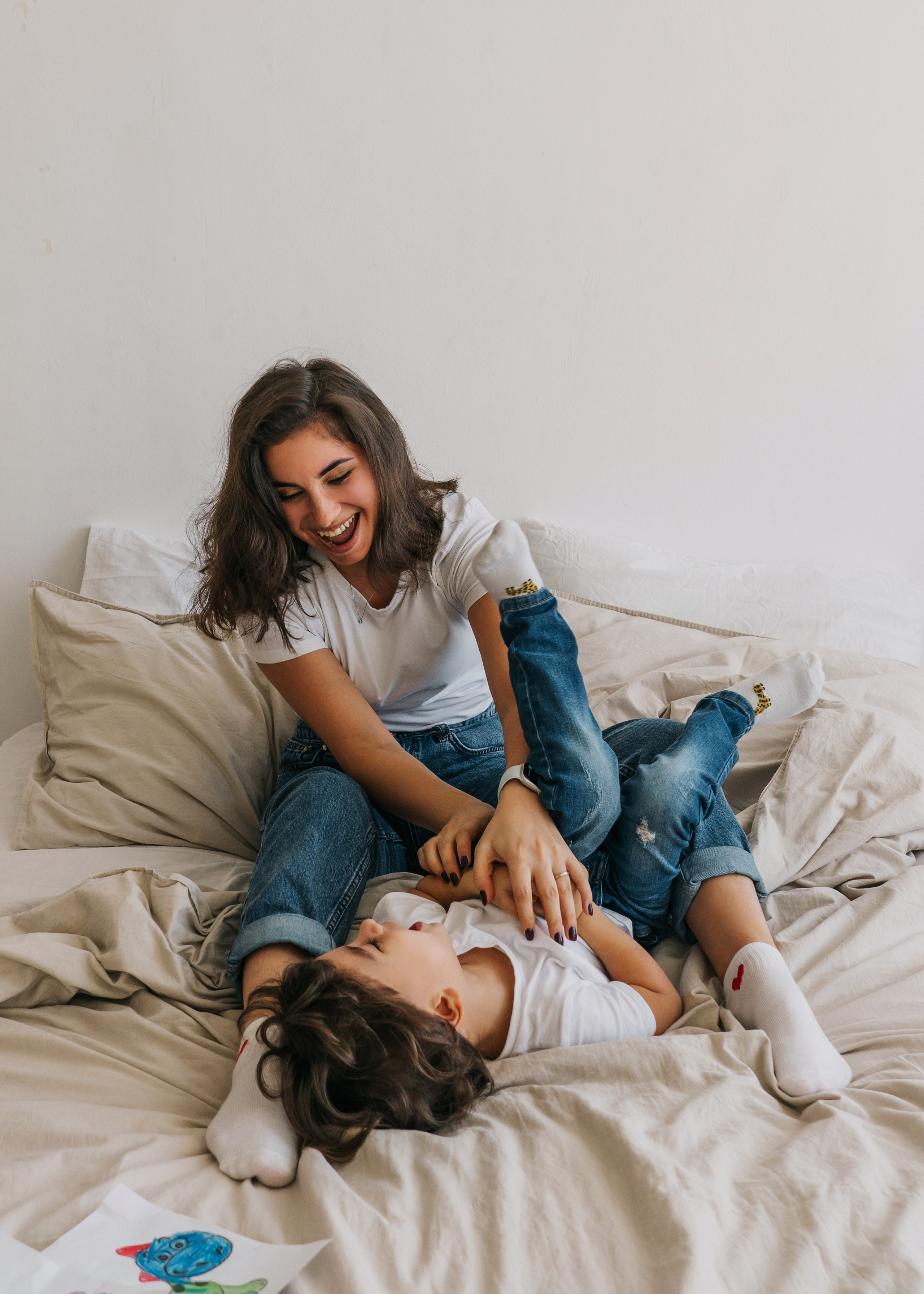 Любовь с детьми. Женский фотограф в Москве Анастасия Сидорова