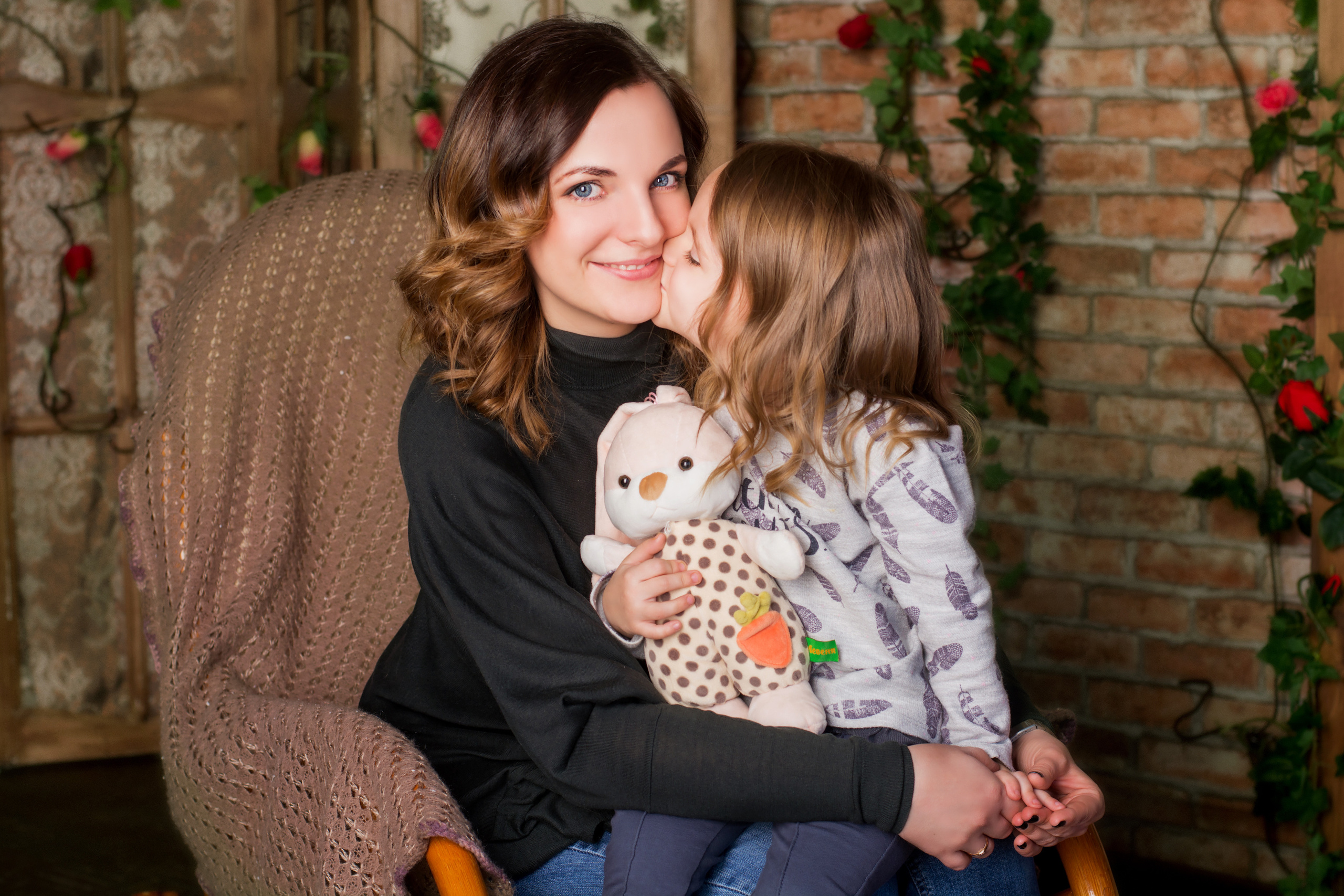 Семья Манник. Женский фотограф в Москве Анастасия Сидорова