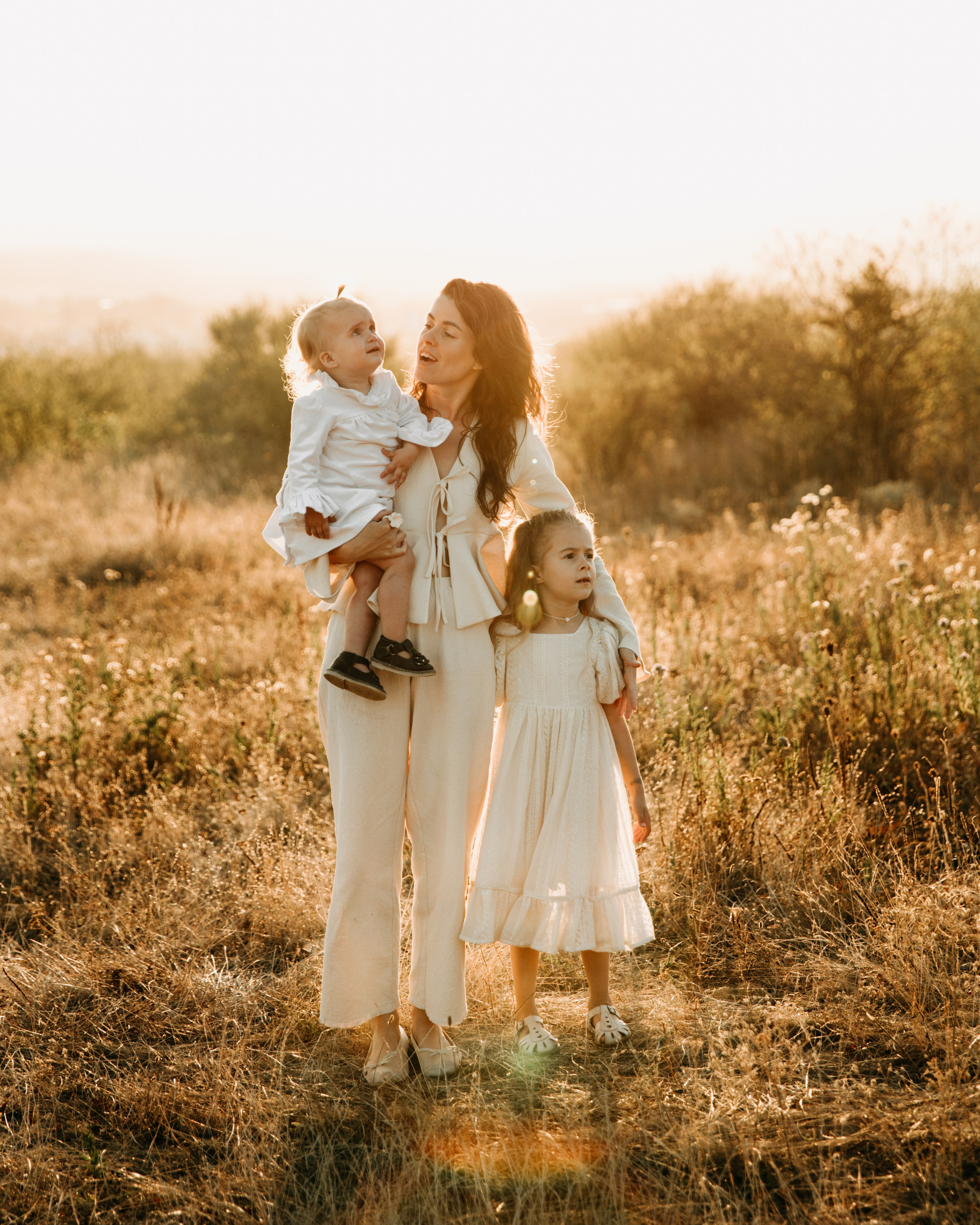 Ксюша и Кирилл с малышками. Портфолио