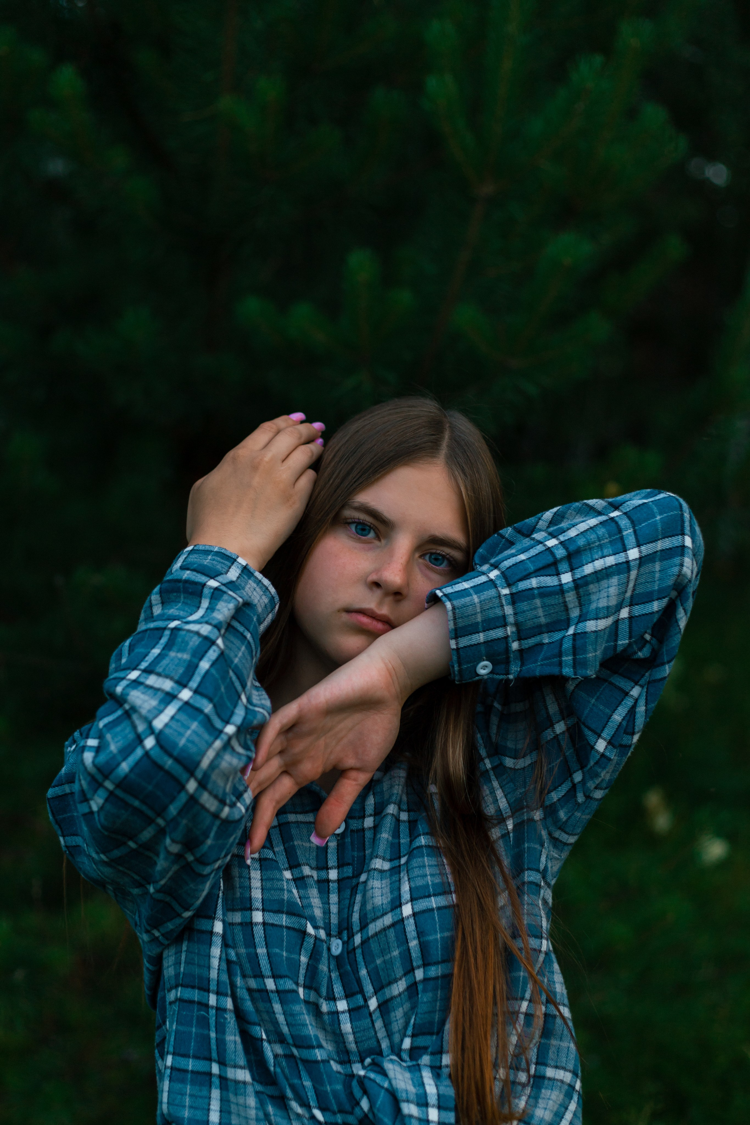 Портретная съёмка на природе в Ангарске. Фотограф Ангарск Александра Зарубина